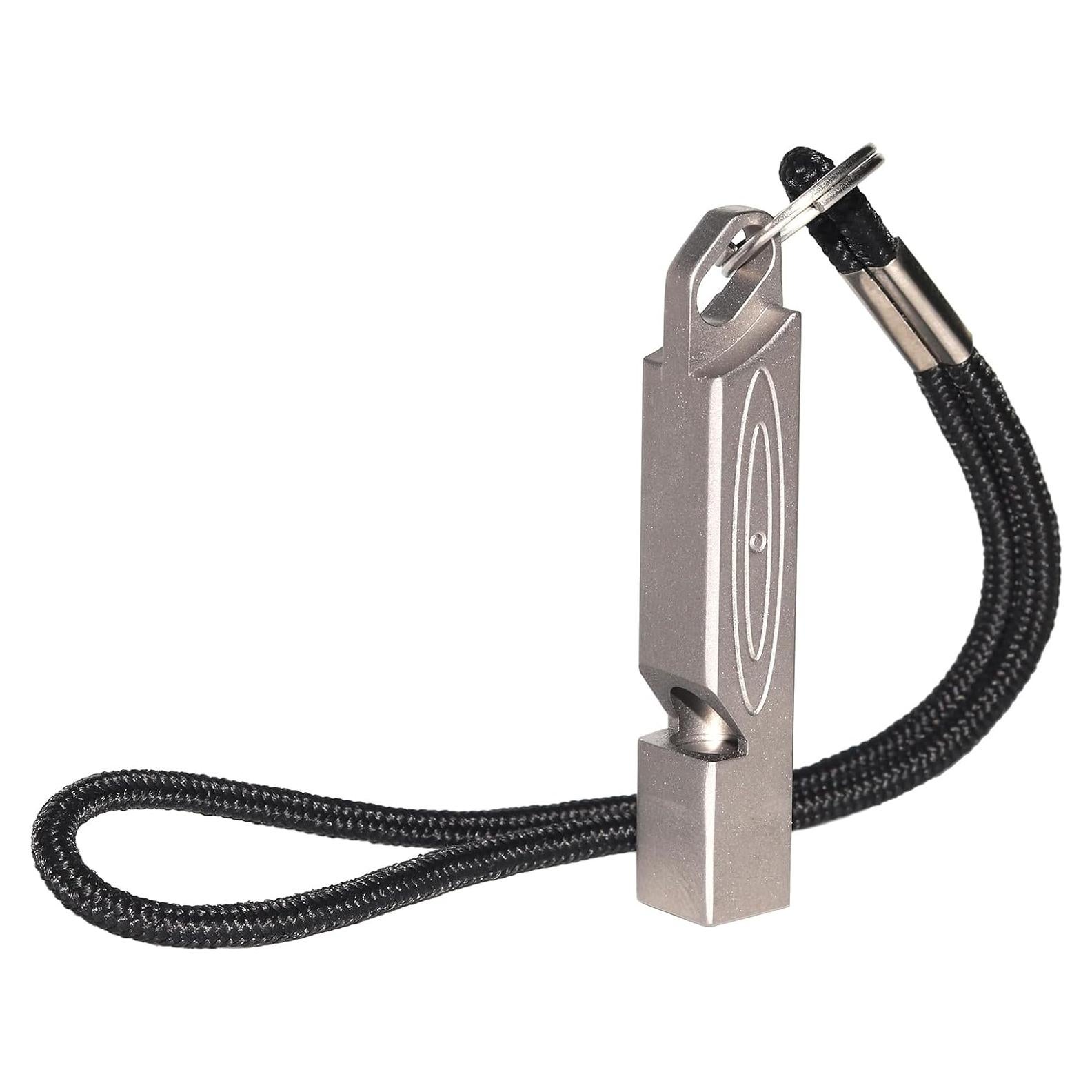 Silbato de Emergencia PENGART de Titanio Cuadrado 120dB