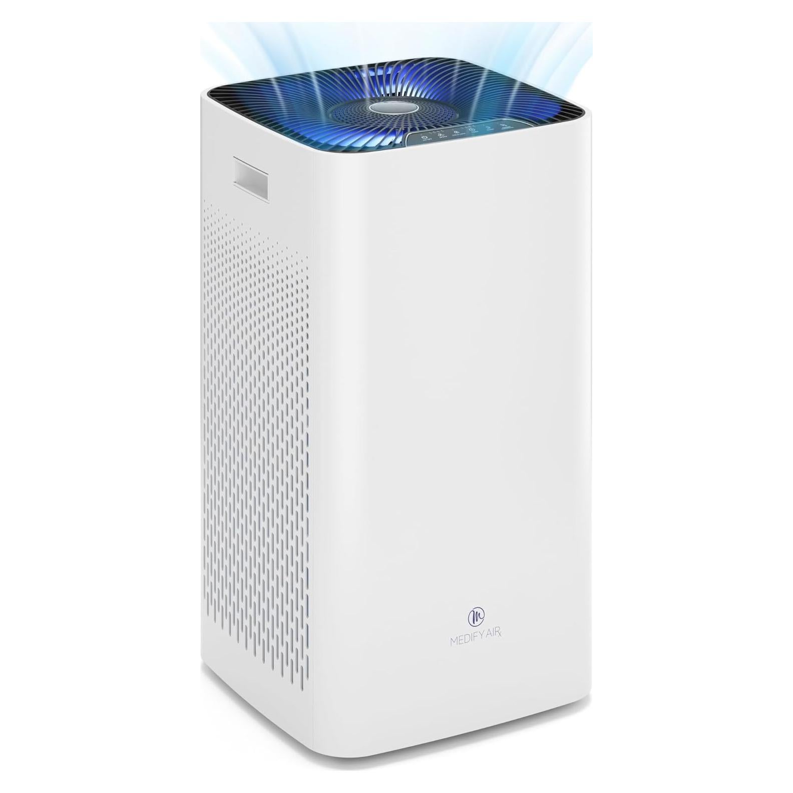 Purificador de Aire Medify MA-112 con Luz UV y Filtro HEPA H14