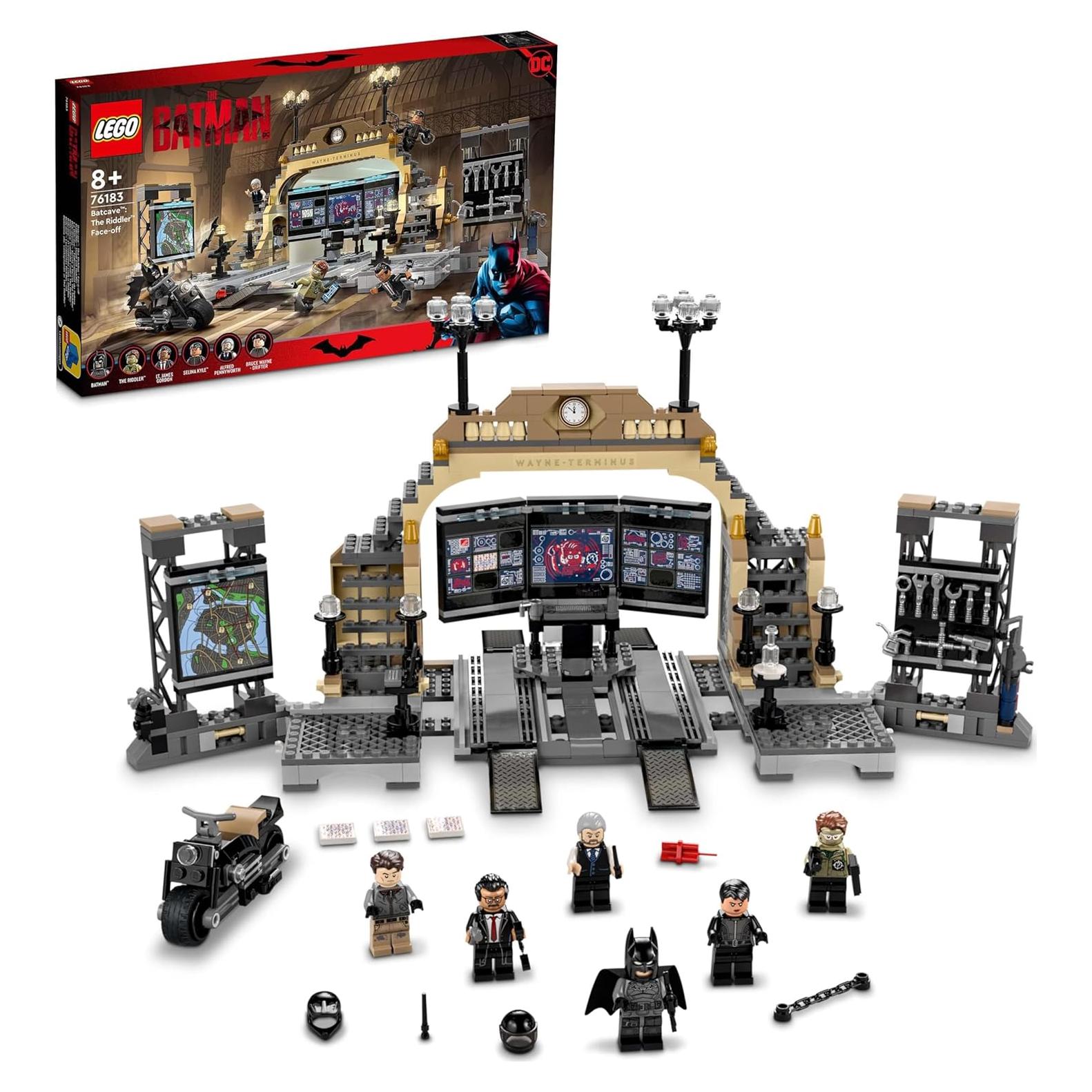 LEGO DC Batman Batcave 76183 con 6 Minifiguras 581 Piezas