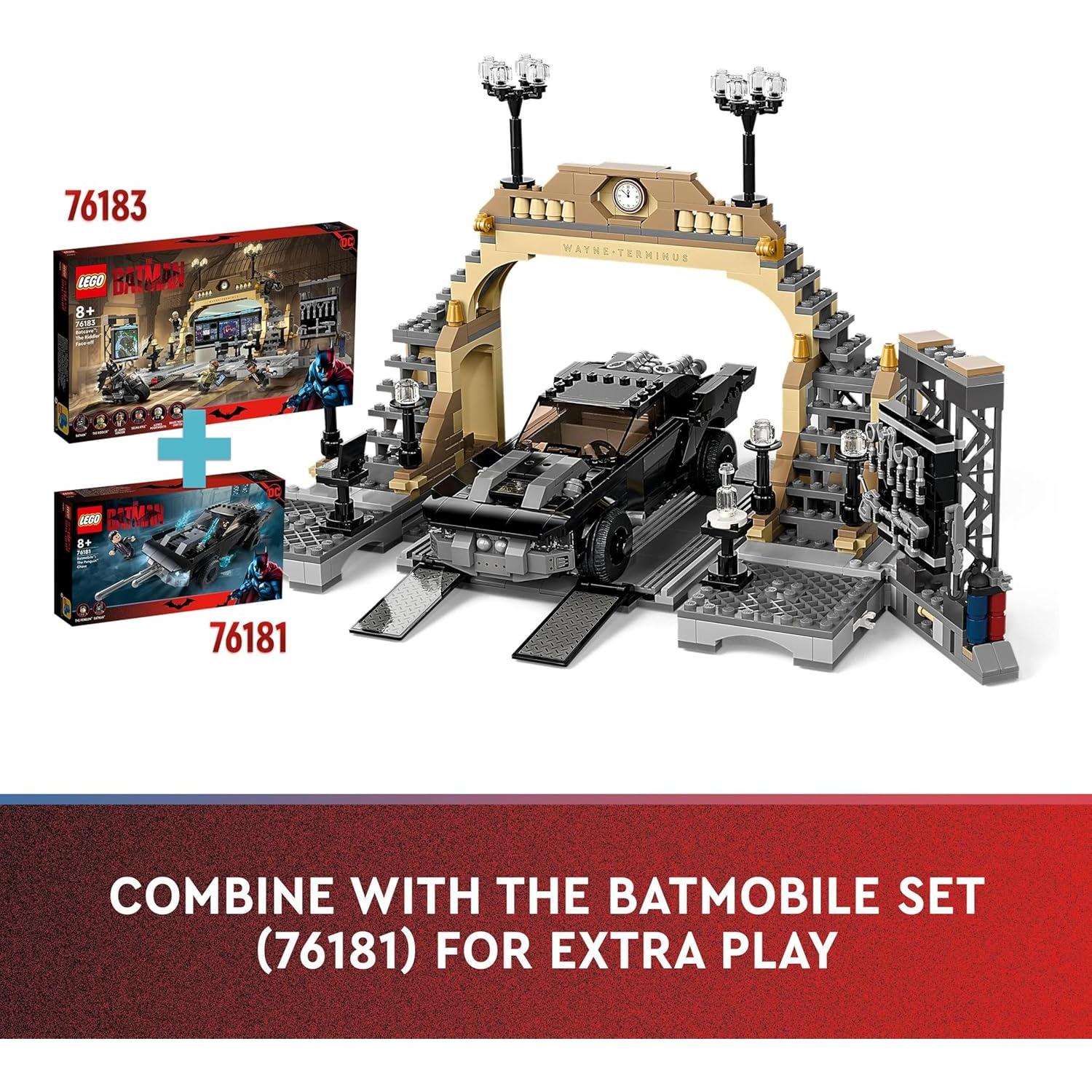 LEGO DC Batman Batcave 76183 con 6 Minifiguras 581 Piezas