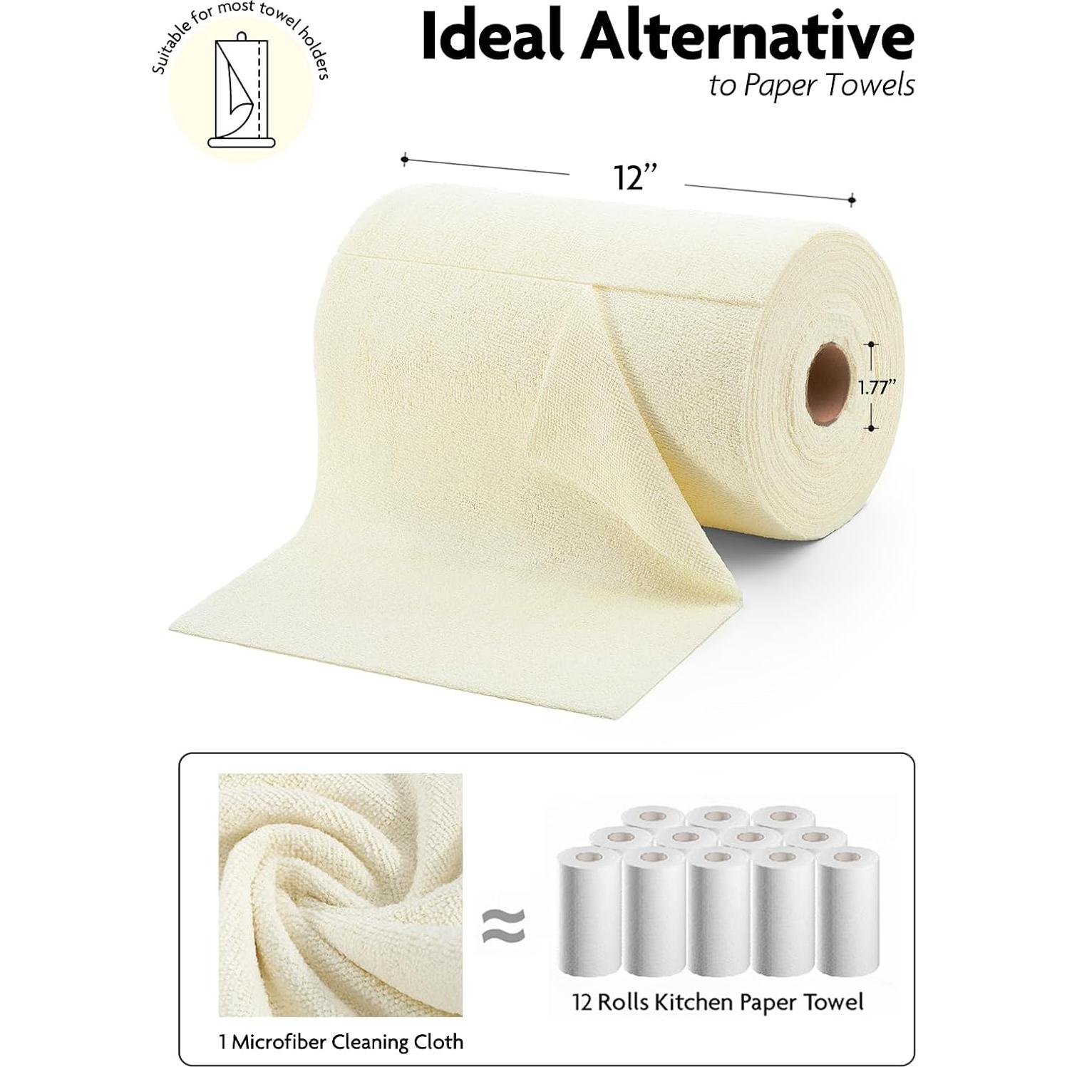 Paños de Microfibra Fantasticlean 75 Unidades 30.48x30.48cm Beige