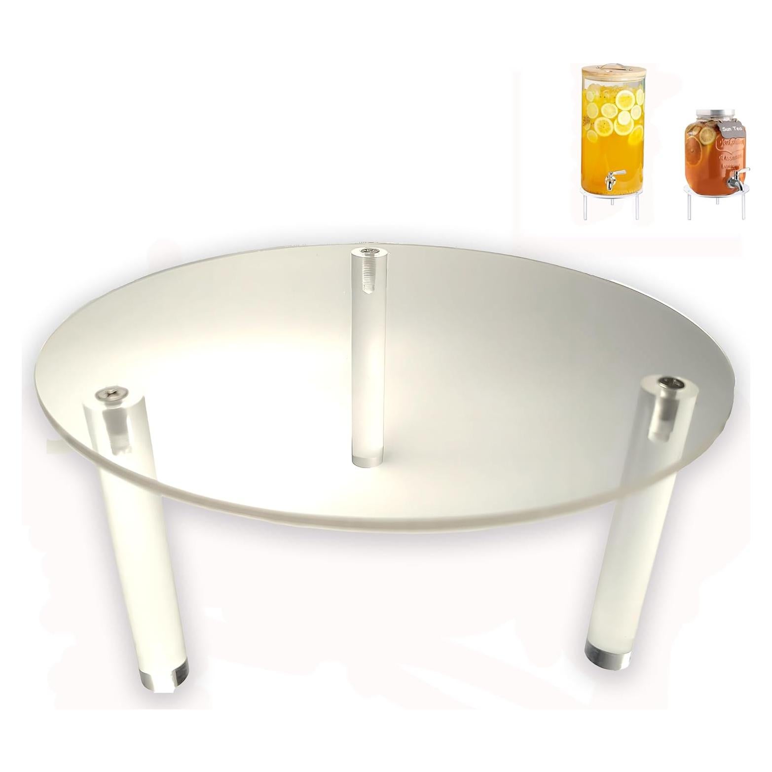 Soporte para Dispensador de Bebidas Acrílico ZHIVEZEN 20 cm