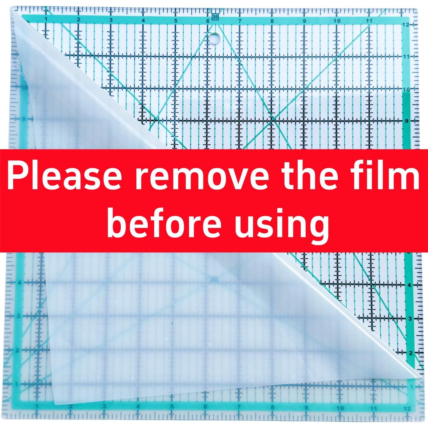 Juego de Reglas de Acolchado Acrílicas BUZHIFF - 7 Piezas