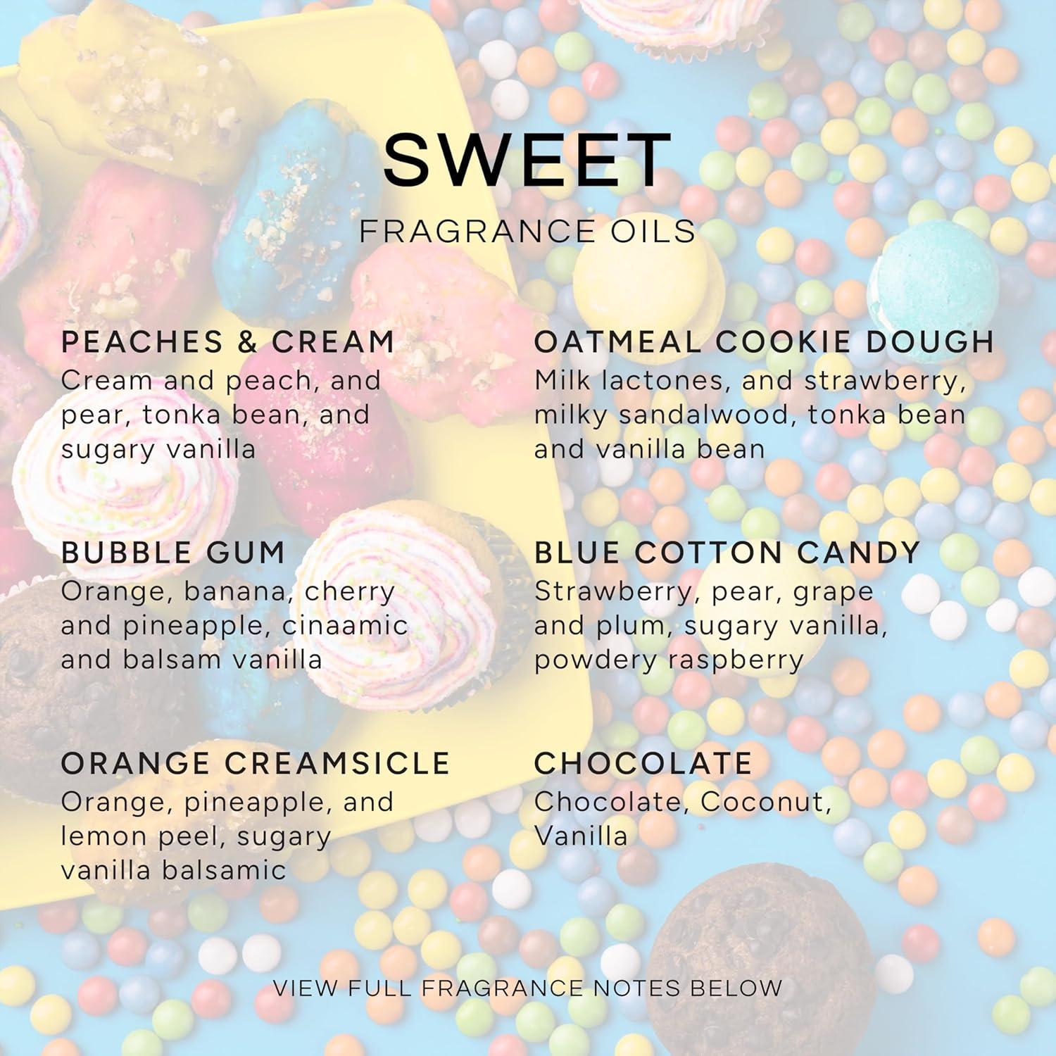 Set de 6 Aceites Aromáticos Dulces Eternal Essence 10ml