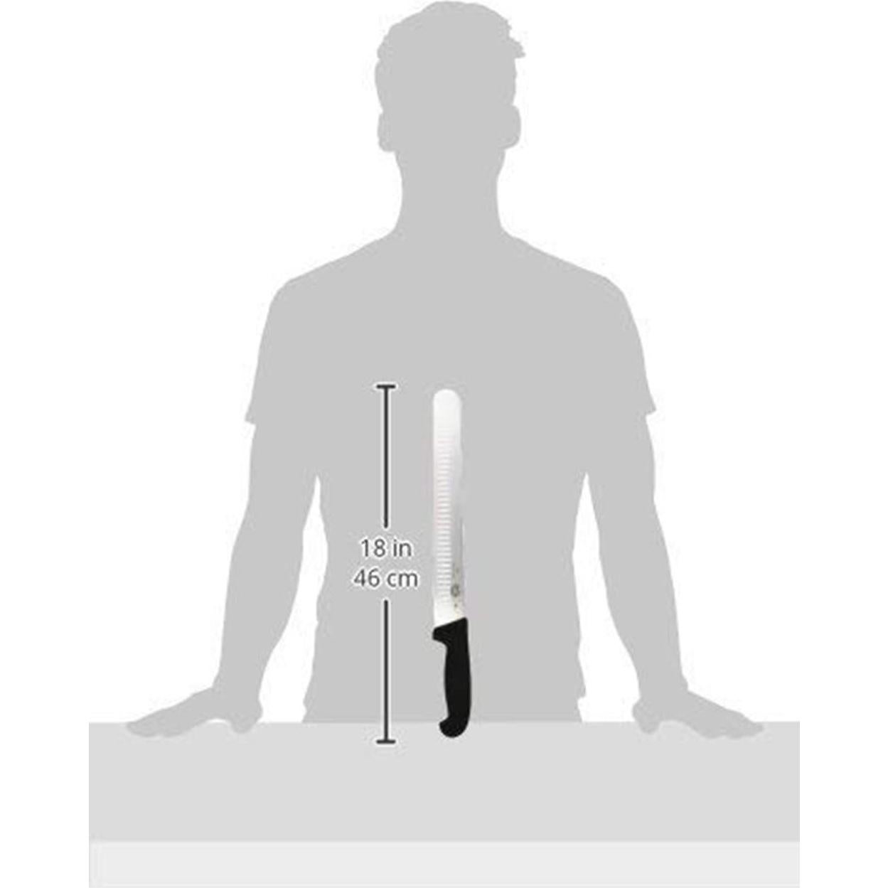 Cuchillo de Rebanar Victorinox Fibrox Pro 30 cm Hoja Granton