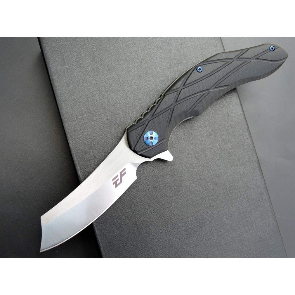 Cuchillo Plegable Eafengrow EF919 Acero D2 Mango G10 Negro