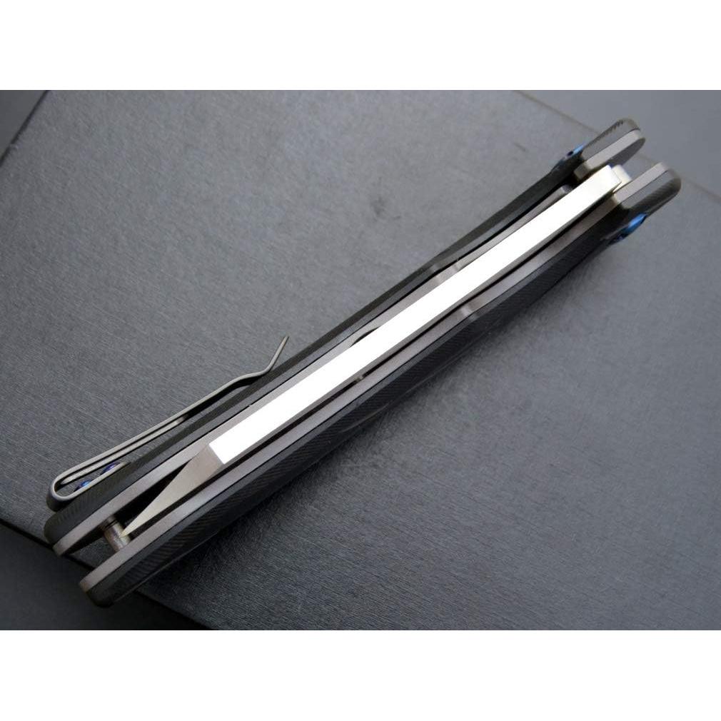 Cuchillo Plegable Eafengrow EF919 Acero D2 Mango G10 Negro