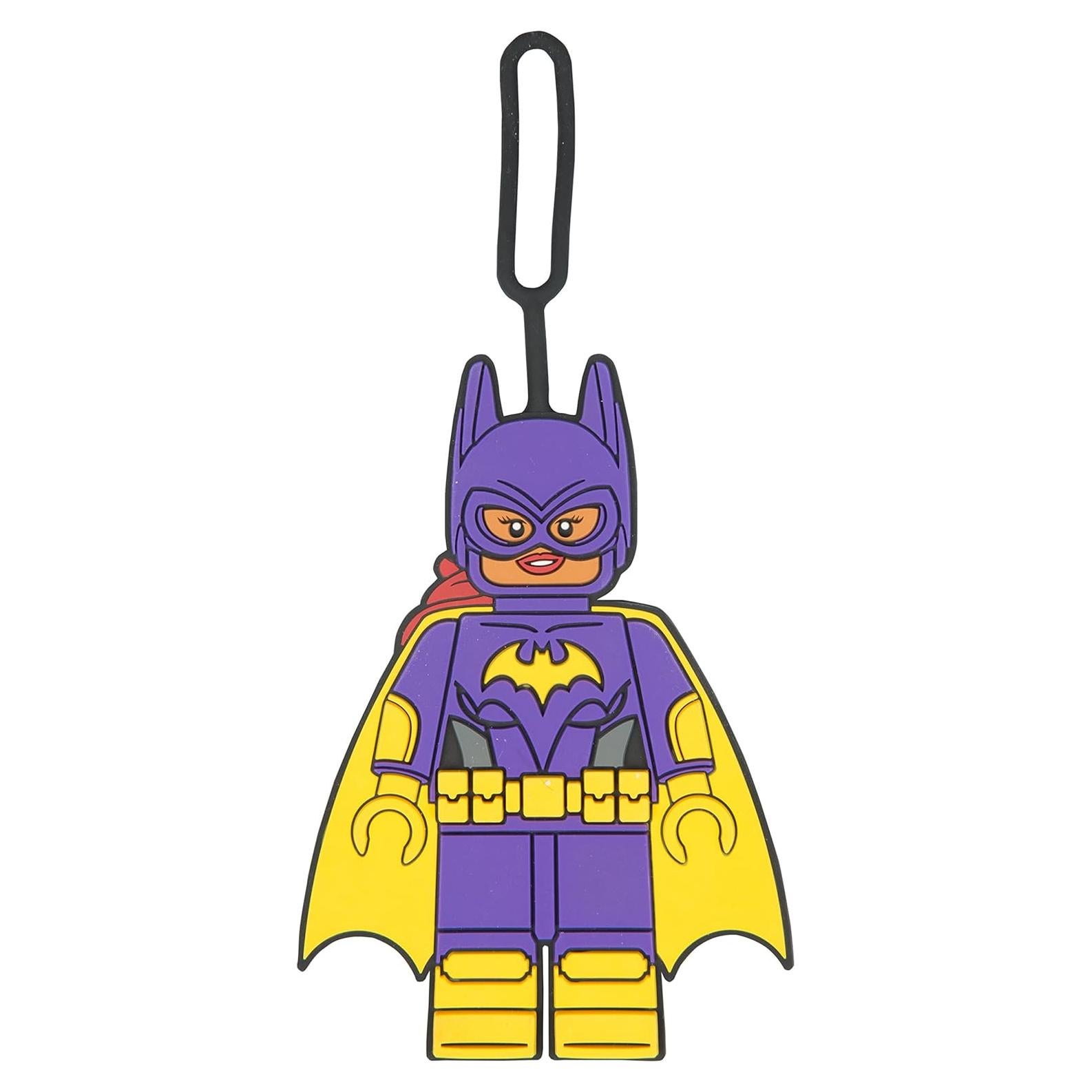 Etiqueta de Equipaje Silicona Batgirl LEGO 19x9 cm