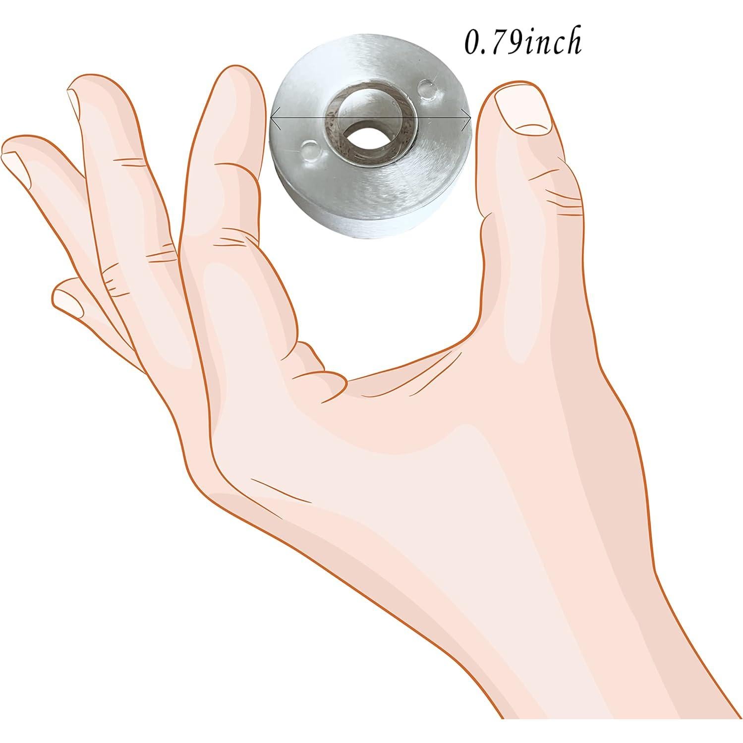 HimaPro 144 Bobinas Preenrolladas Hilo Poliester 60WT