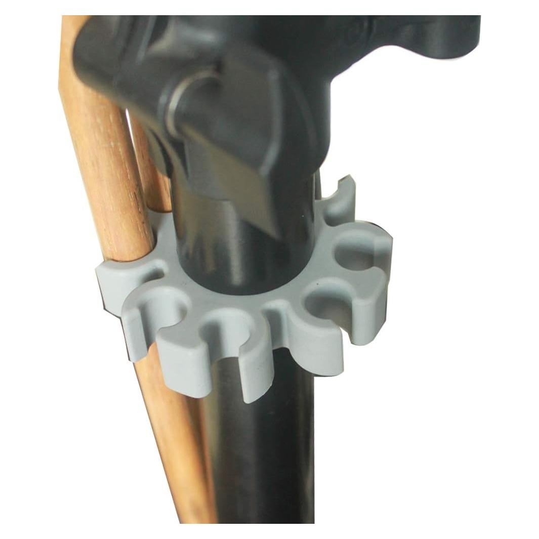 Clips de Soporte para Palos de Batería Gunking 4 Pares Silicona