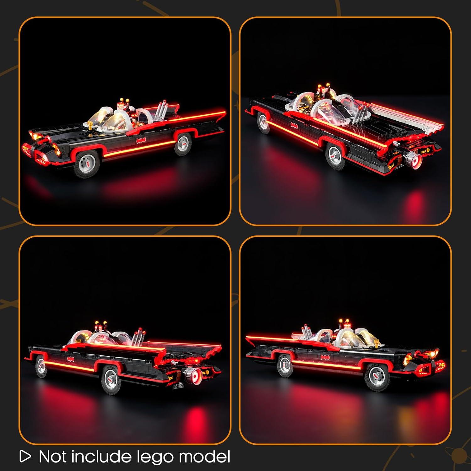 Kit de Iluminación LED LIGHTAILING para Lego 76328 Batmobile