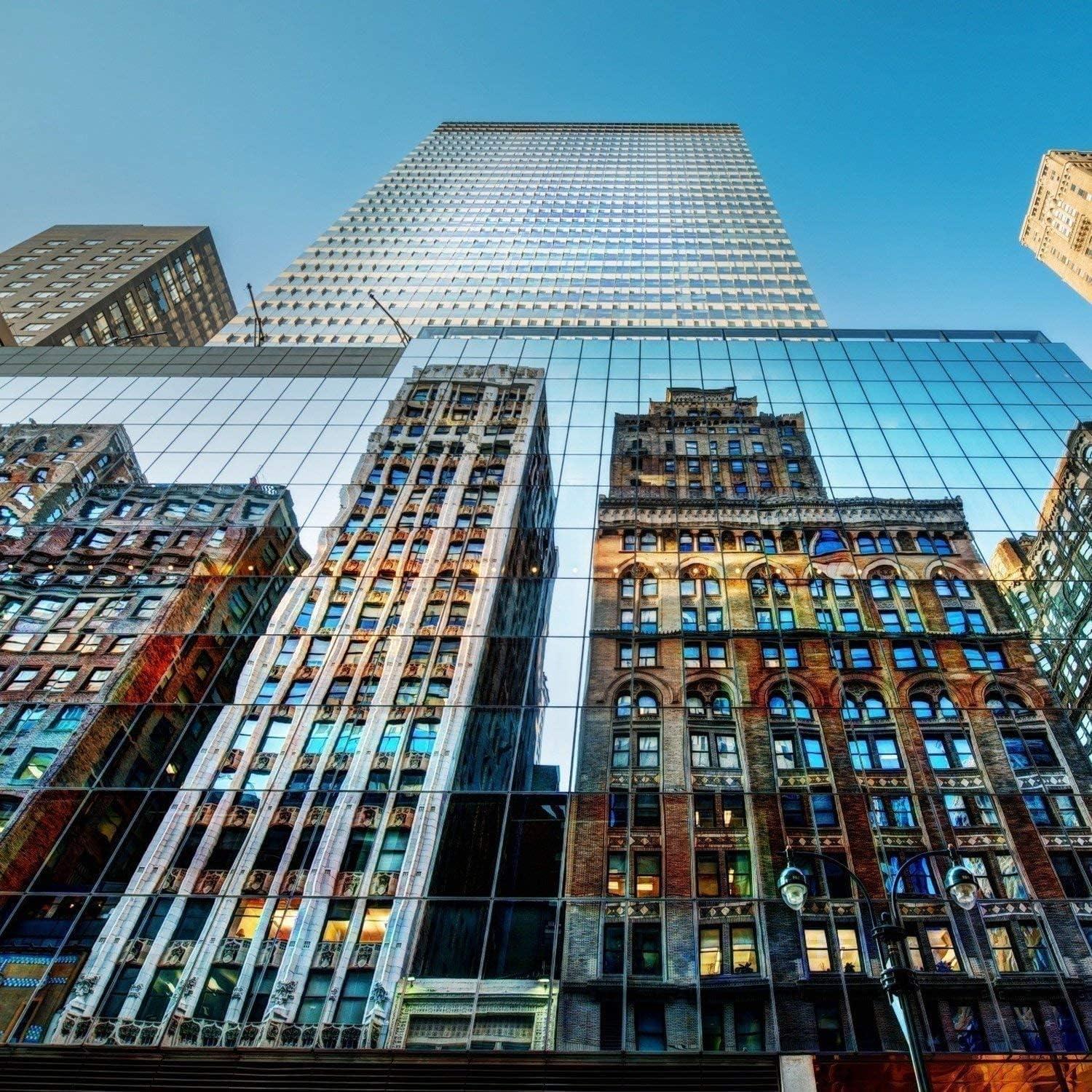 Película de Ventana Espejo WPCTEV 30x200 cm Anti UV Tinte Privacidad