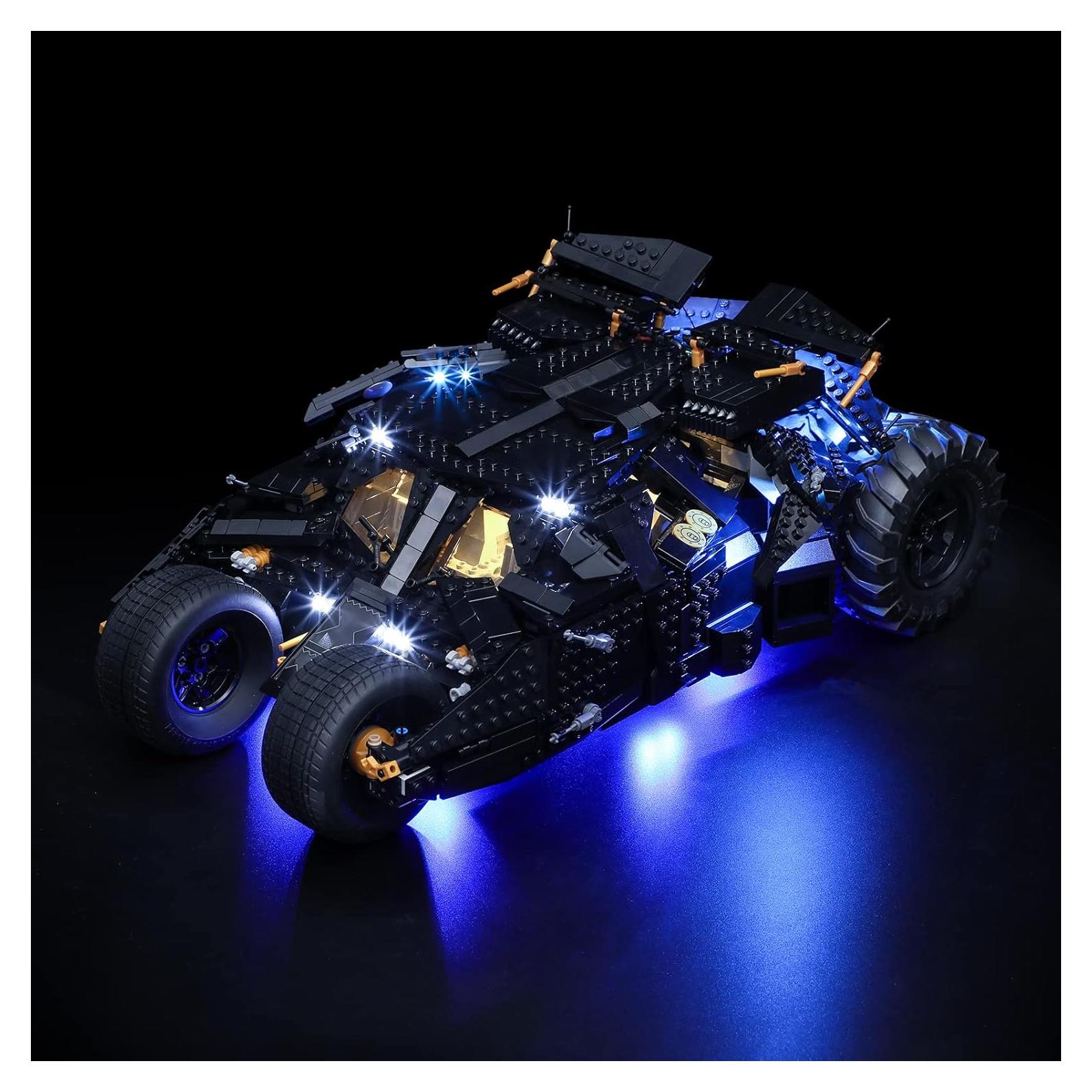Kit de Iluminación LED BRIKSMAX para Batmóvil LEGO 76240