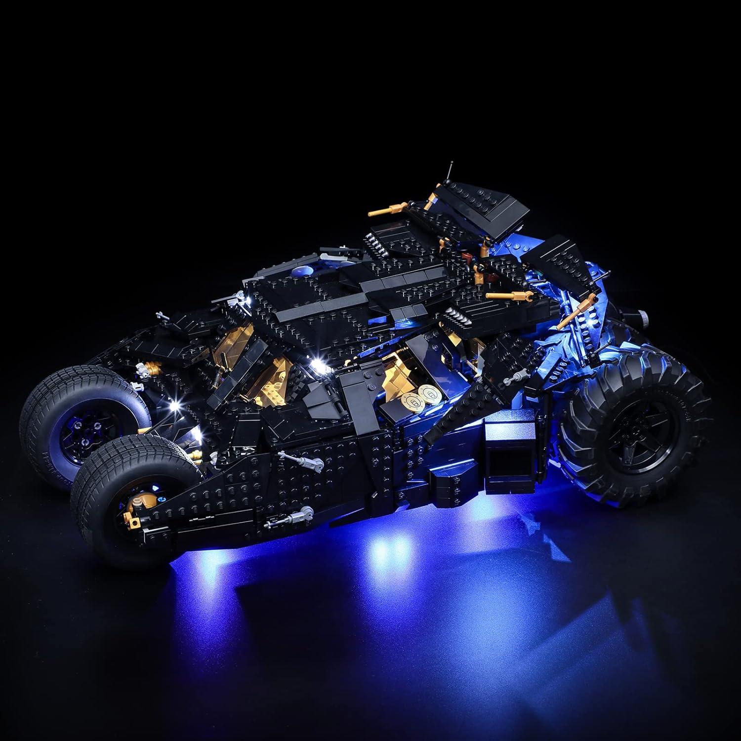 Kit de Iluminación LED BRIKSMAX para Batmóvil LEGO 76240
