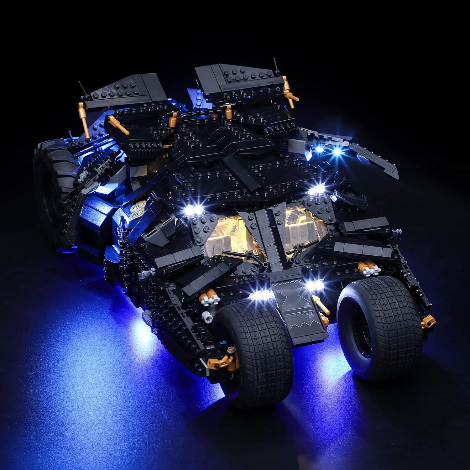 Kit de Iluminación LED BRIKSMAX para Batmóvil LEGO 76240