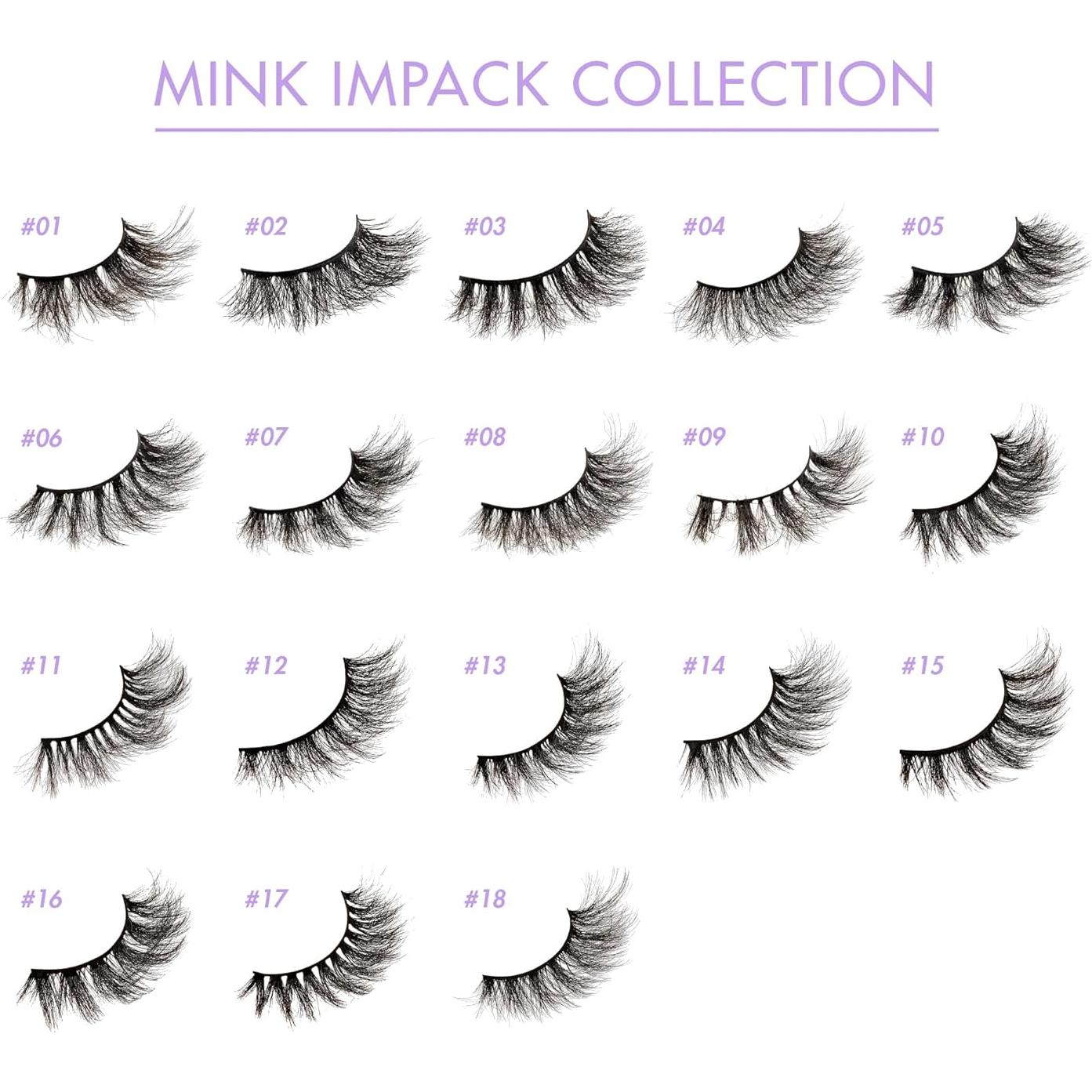 Pestañas Postizas i-Envy 3D Mink Impact Veganas Naturales