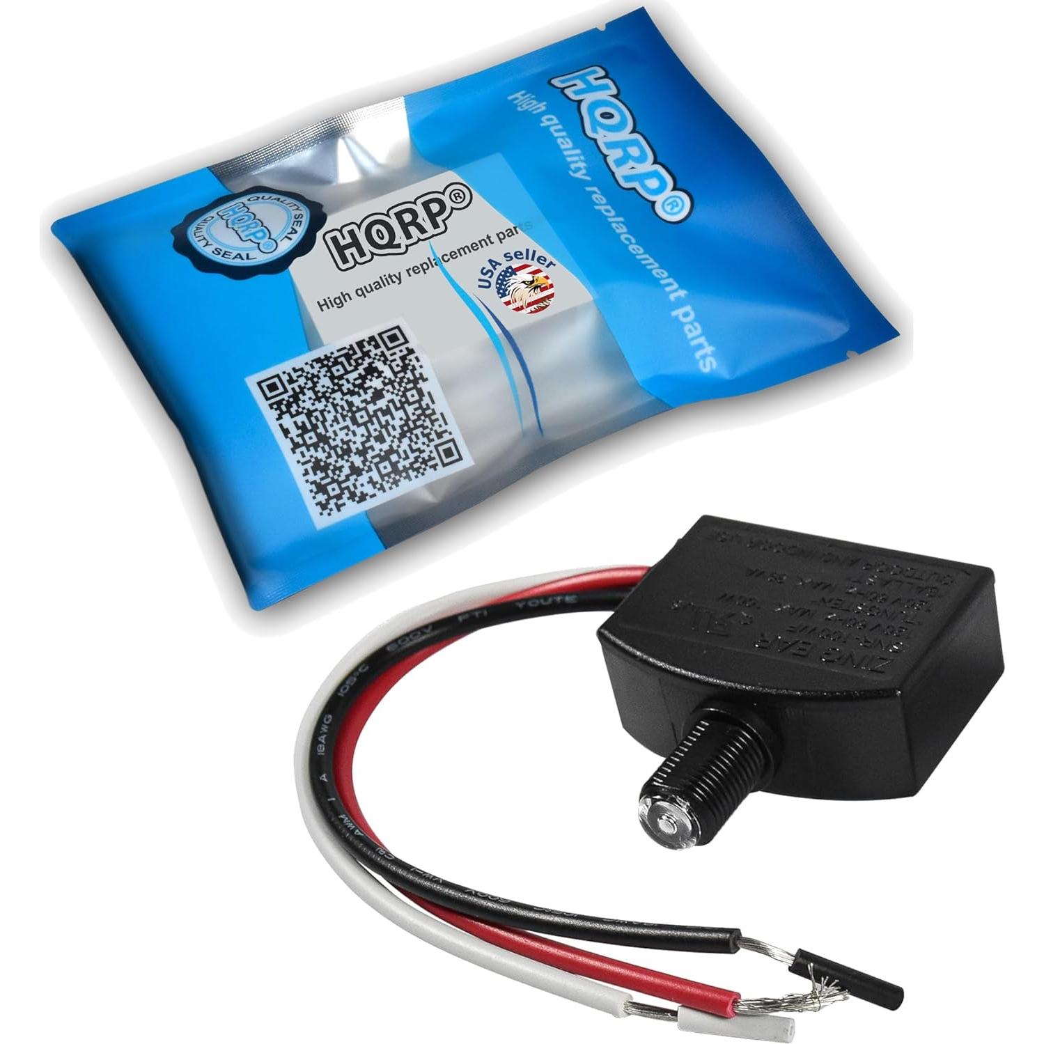 Sensor de Fotocélula HQRP 120V Interruptor Luz LED IP65