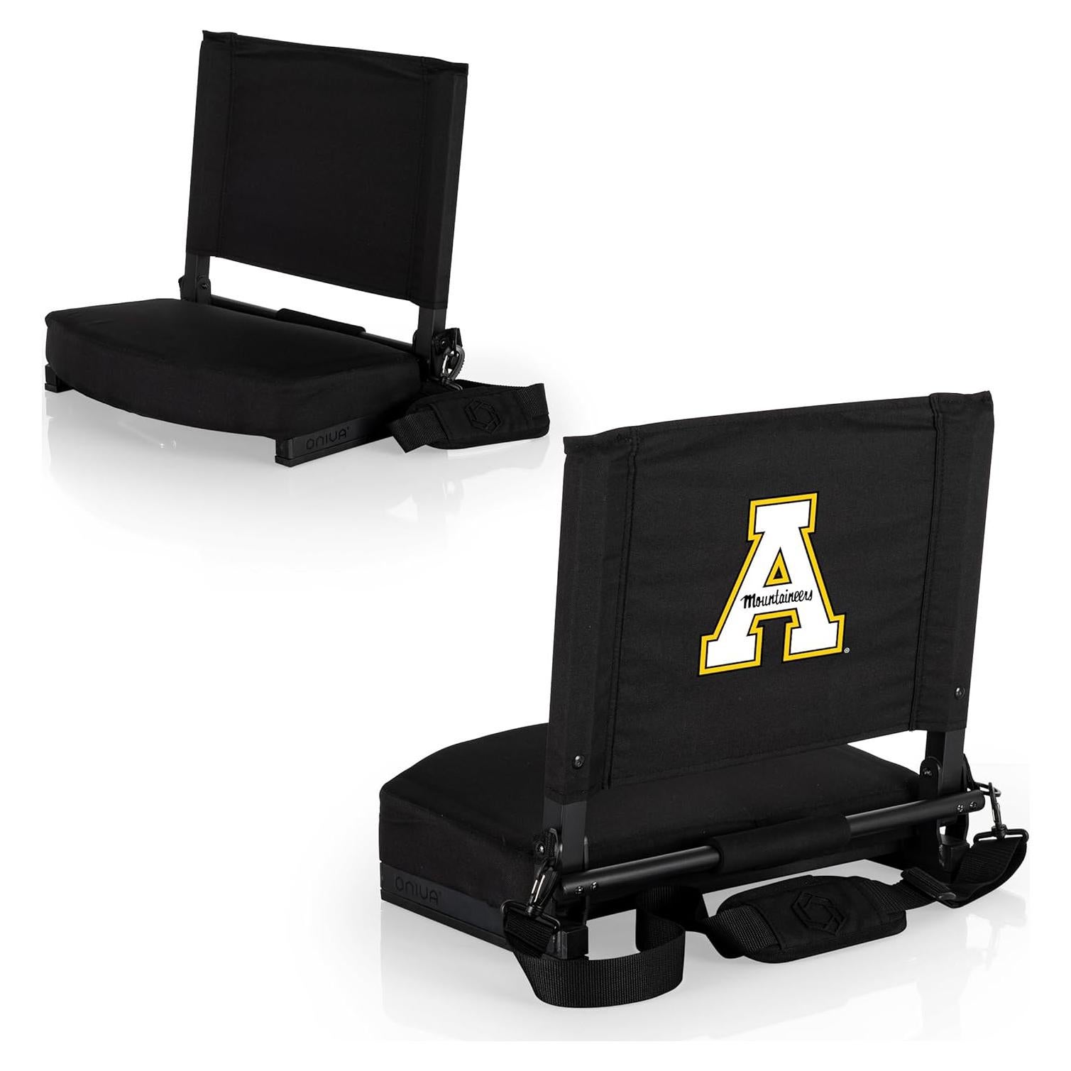 Silla Plegable Portátil PICNIC TIME Gridiron Negro 45.5x36x45 cm