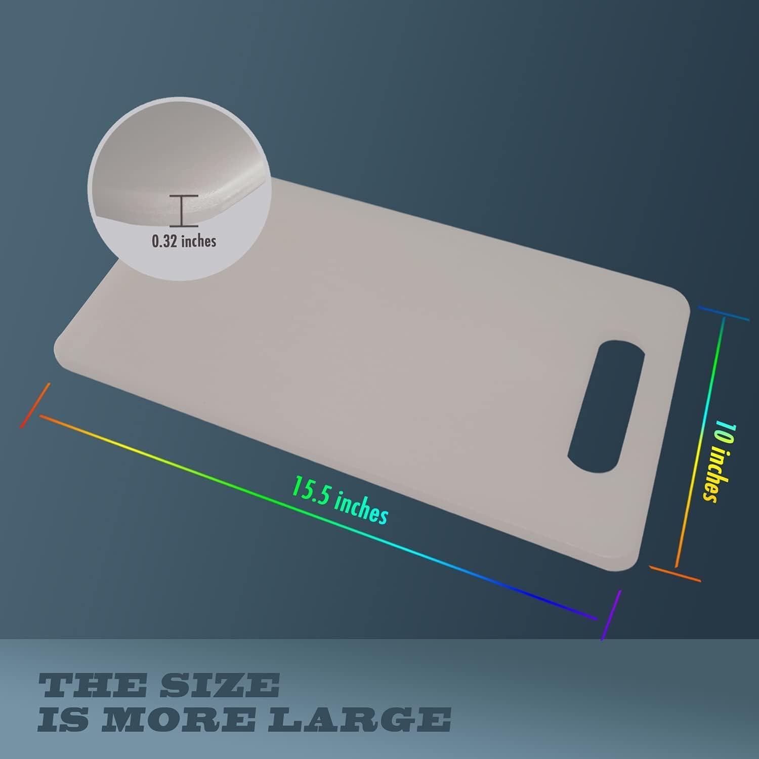 Tabla de Cortar Fotouzy Grande de Polipropileno Almendra