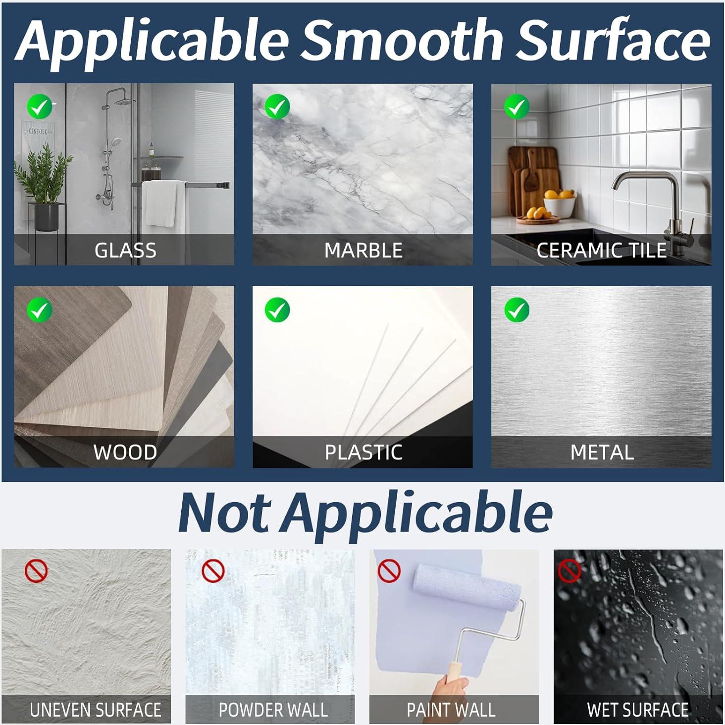 Ganchos de Ventosa Ycxz para Ducha y Baño 12LB 2 Piezas