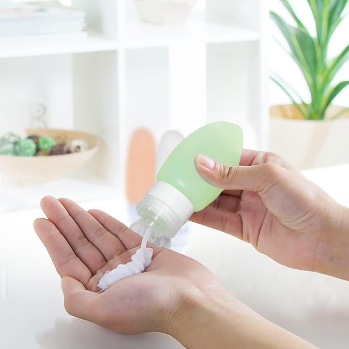 Botellas de Viaje a Prueba de Fugas Dot&Dot - 4 Piezas 37.5 ml