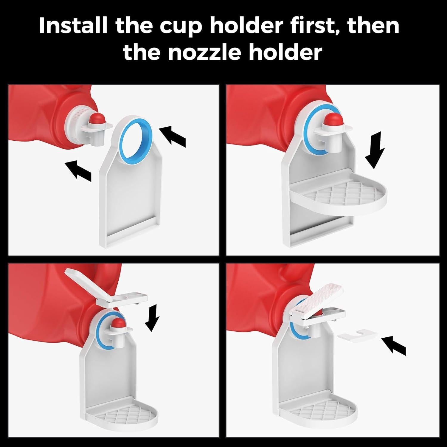 Soporte para Taza de Detergente KERZEAT - 2 Paquetes