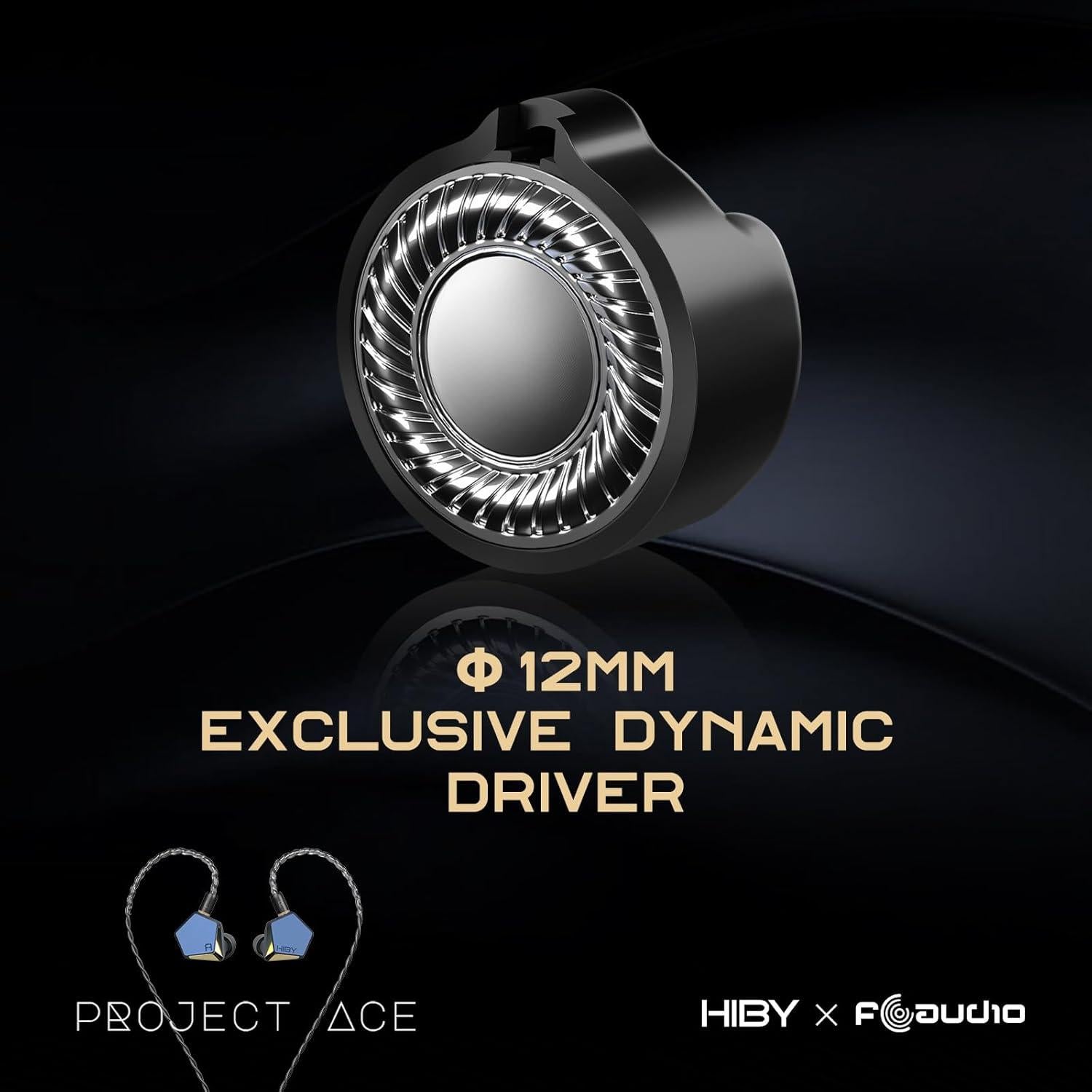 Auriculares In-Ear HiBy Proyecto Ace 12mm Dinámicos