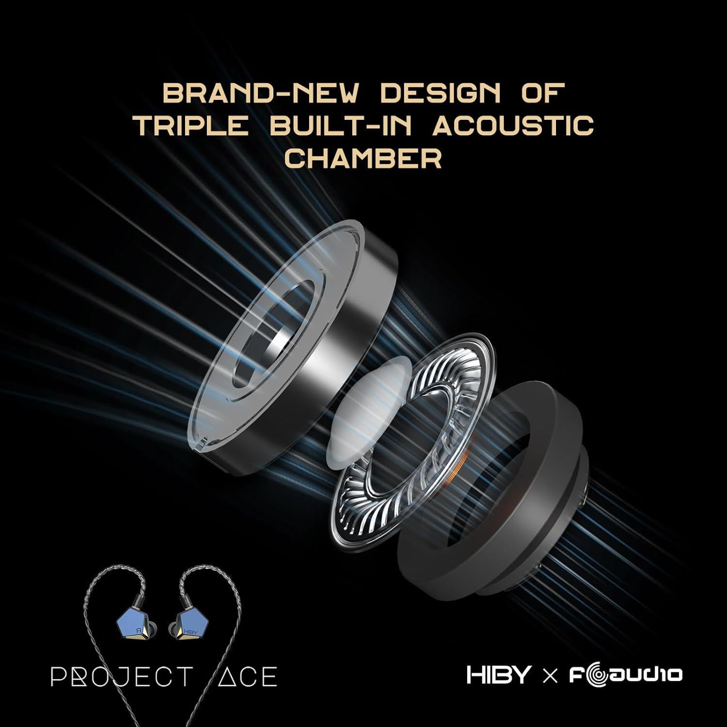 Auriculares In-Ear HiBy Proyecto Ace 12mm Dinámicos