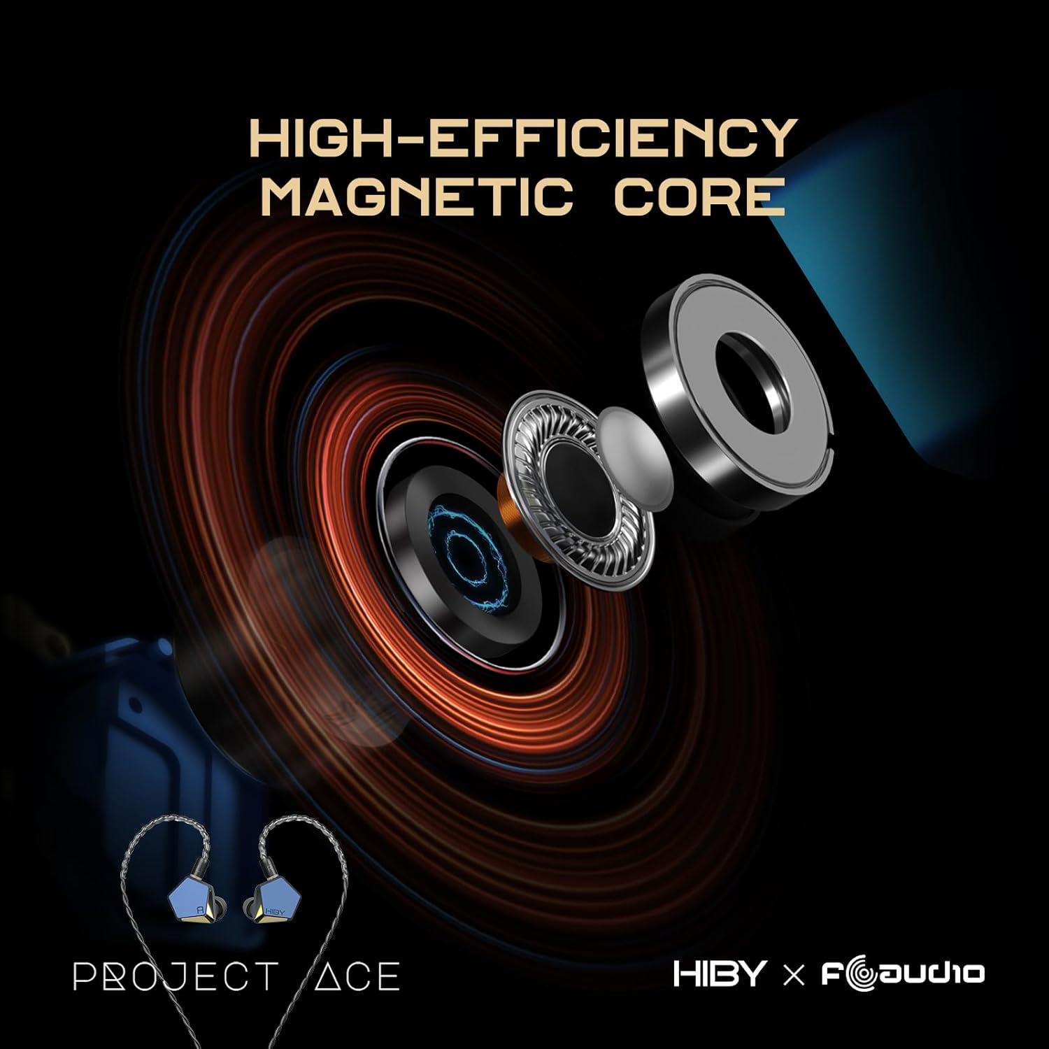 Auriculares In-Ear HiBy Proyecto Ace 12mm Dinámicos