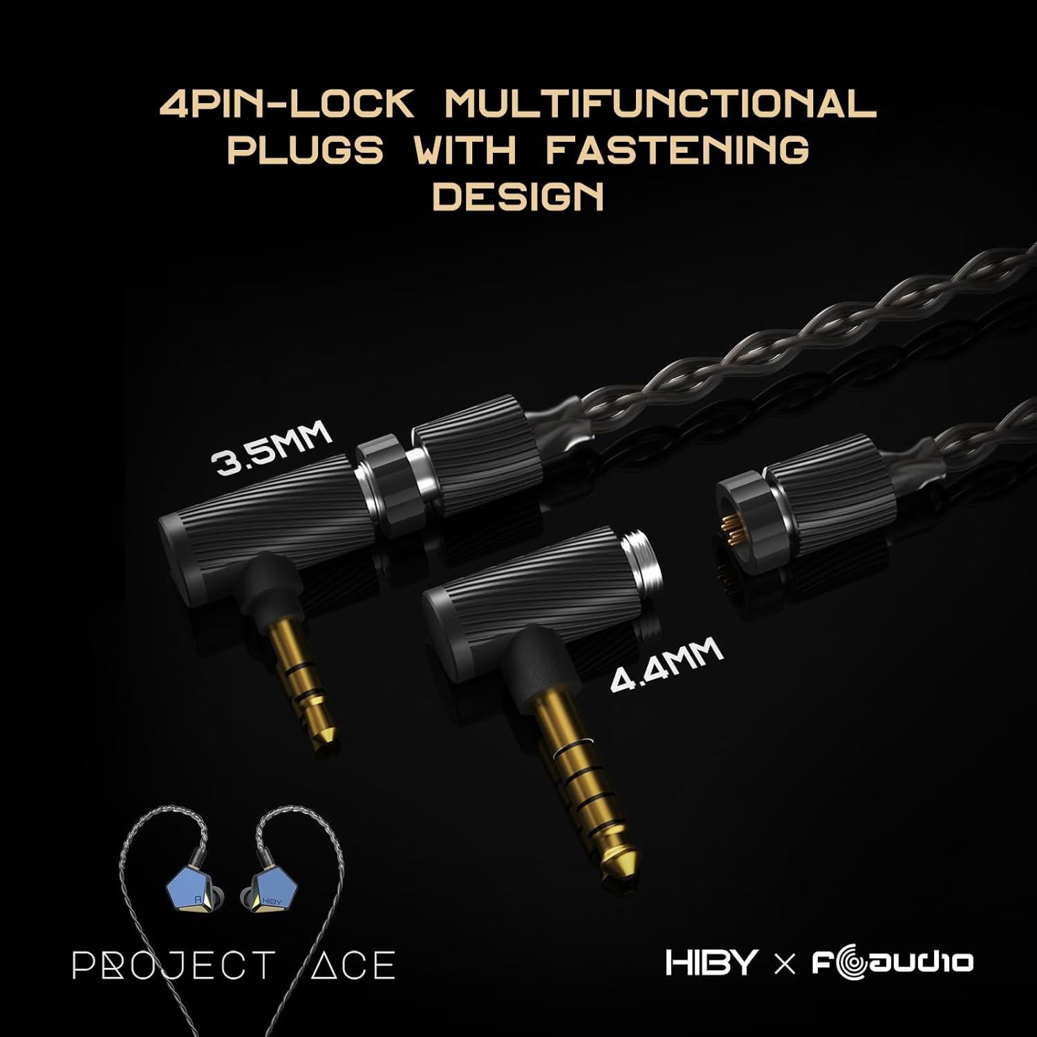 Auriculares In-Ear HiBy Proyecto Ace 12mm Dinámicos