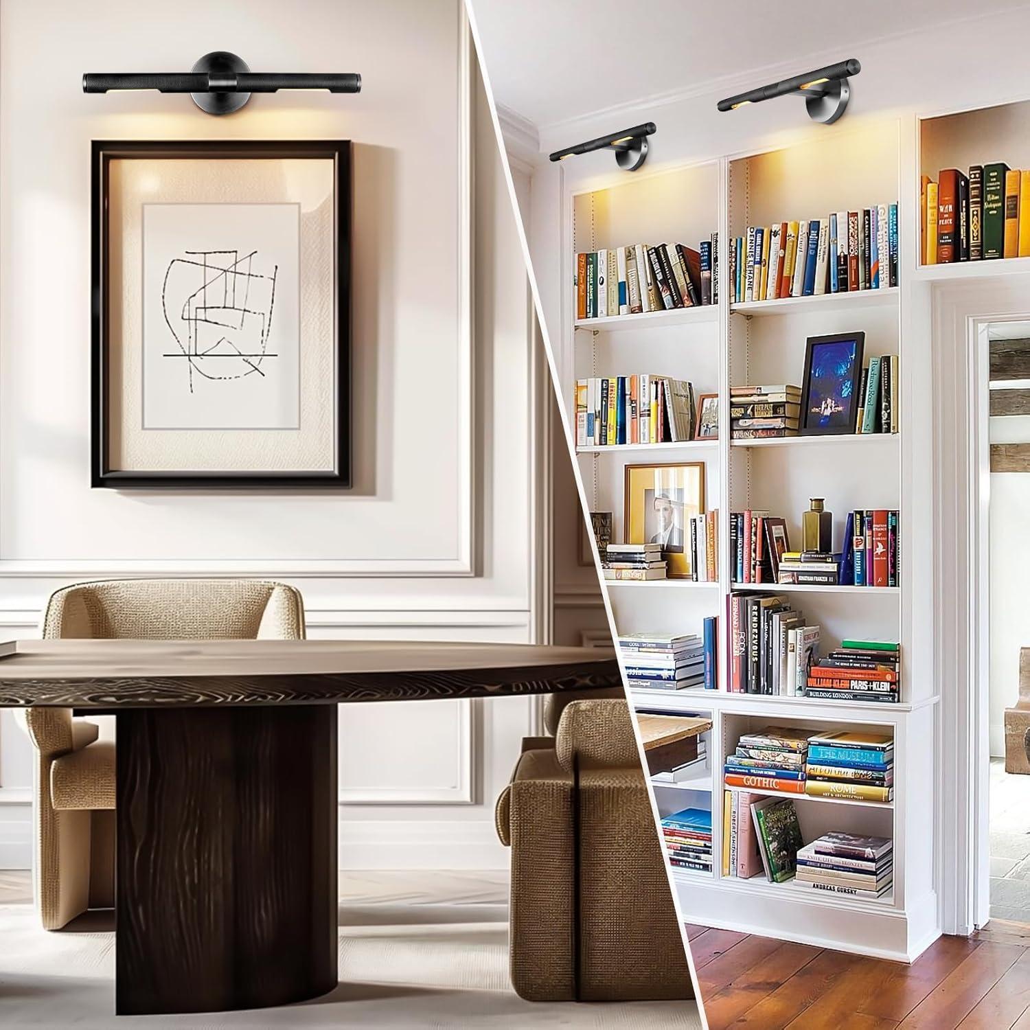 Luz de Imagen Fija SKFWAITKW 48cm Negra Regulable E12