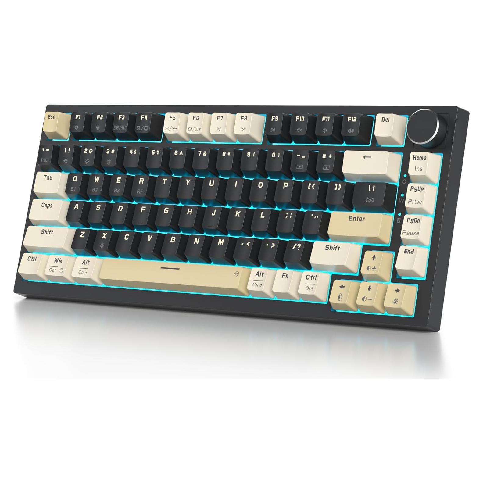 Teclado Mecánico Inalámbrico 75% FS SHOP con RGB y Batería 4000mAh