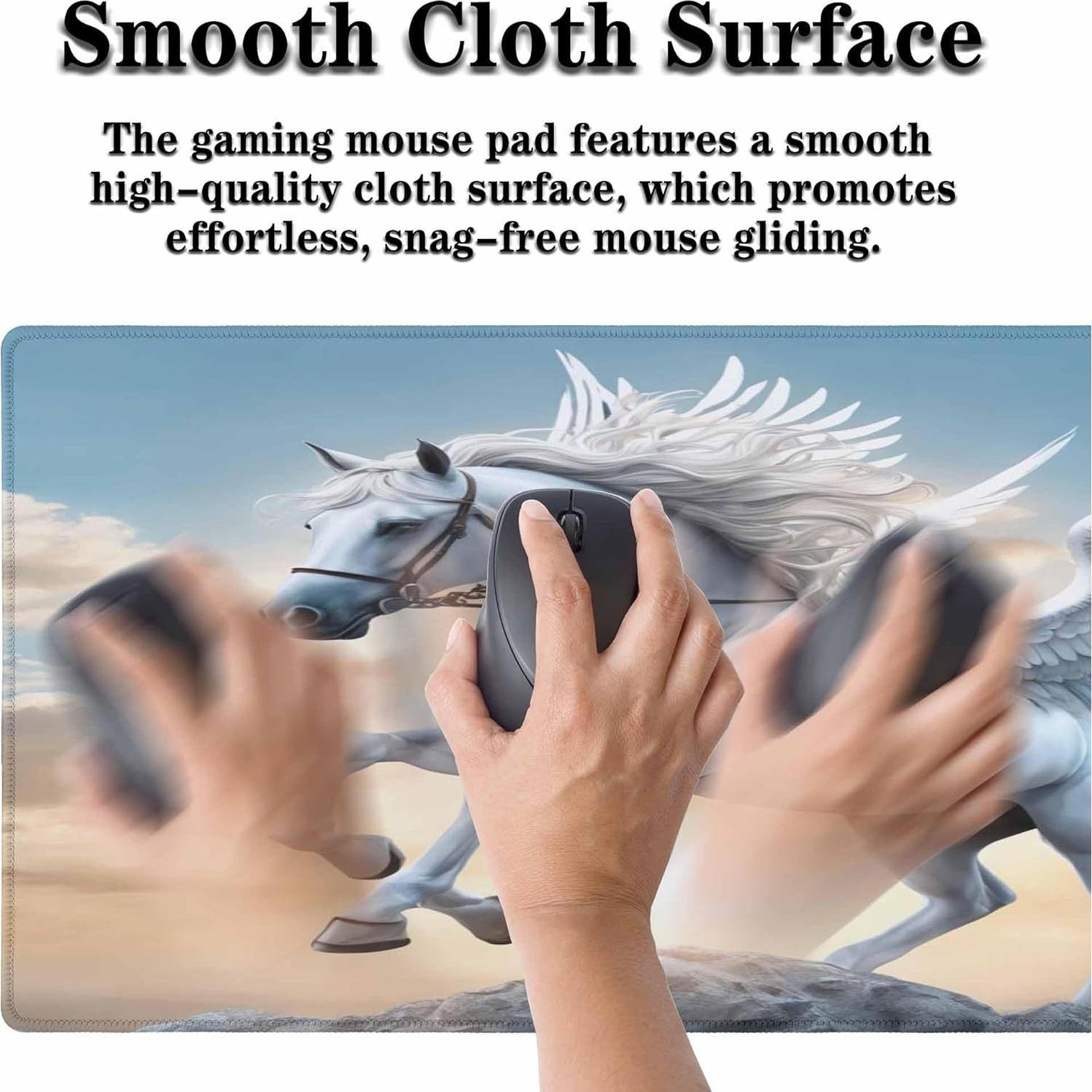 Alfombrilla de Ratón Grande Y YIHANGBEST 900x400mm Antideslizante