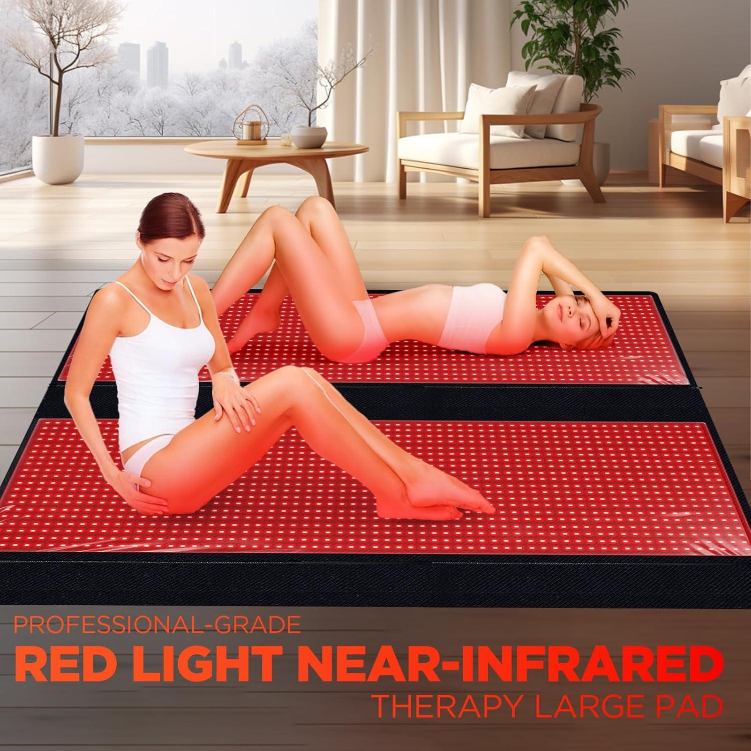 Almohadilla de Luz Roja ADVARAYS 2560 LEDs 180x79cm