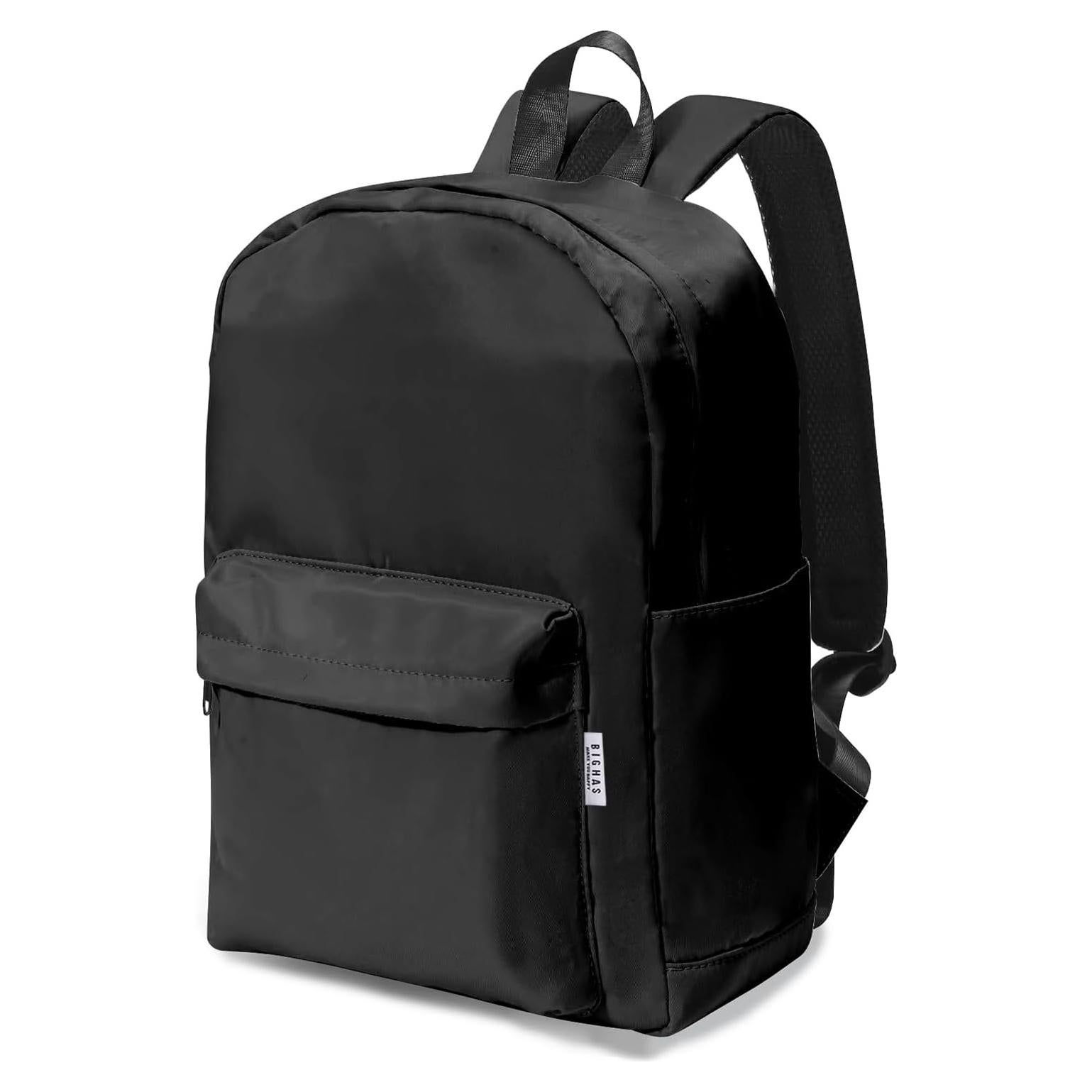Mochila Ligera Escolar Niños 3-14 Años Negro 14L