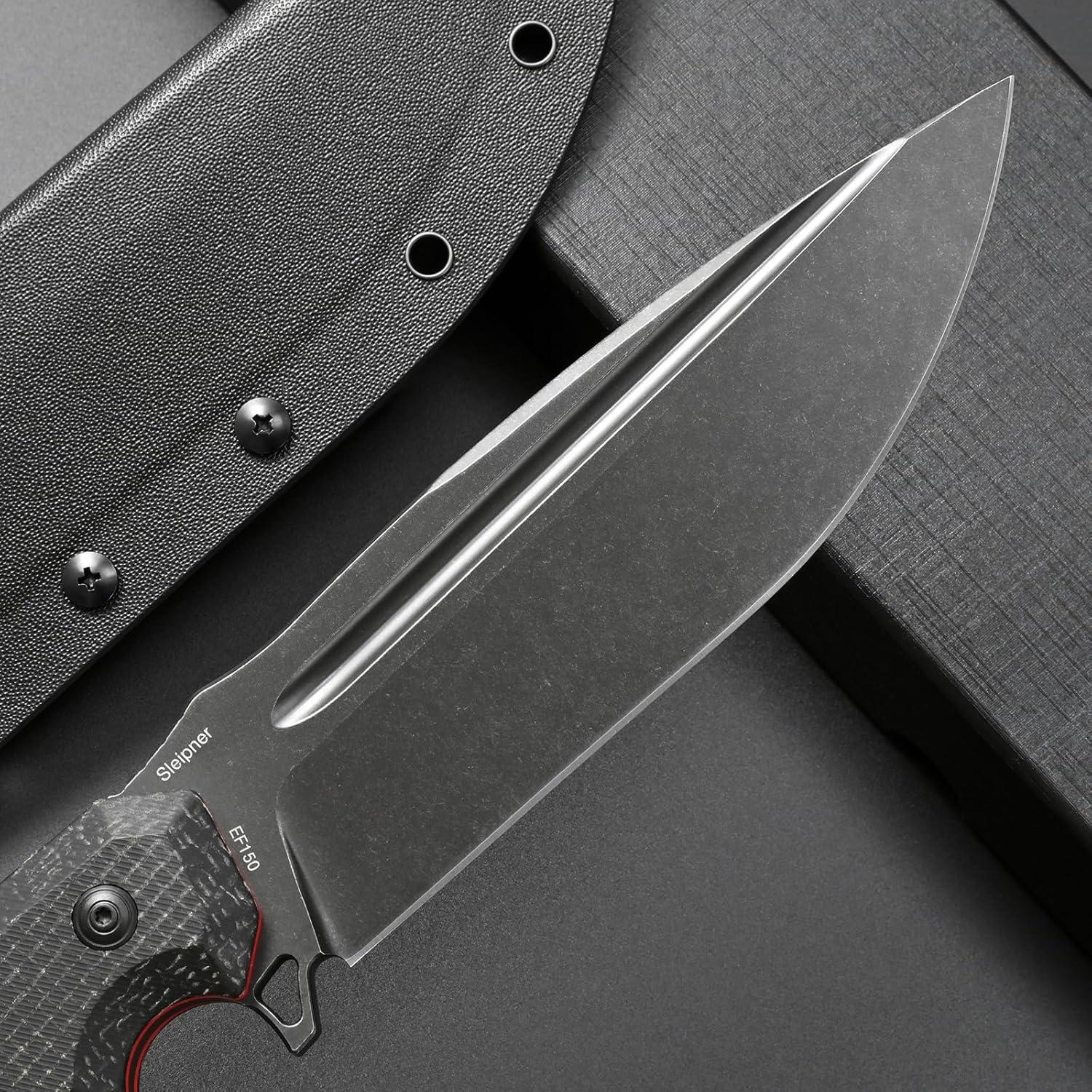 Cuchillo Fijo Eafengrow EF150 Acero Sleipner Mango Micarta