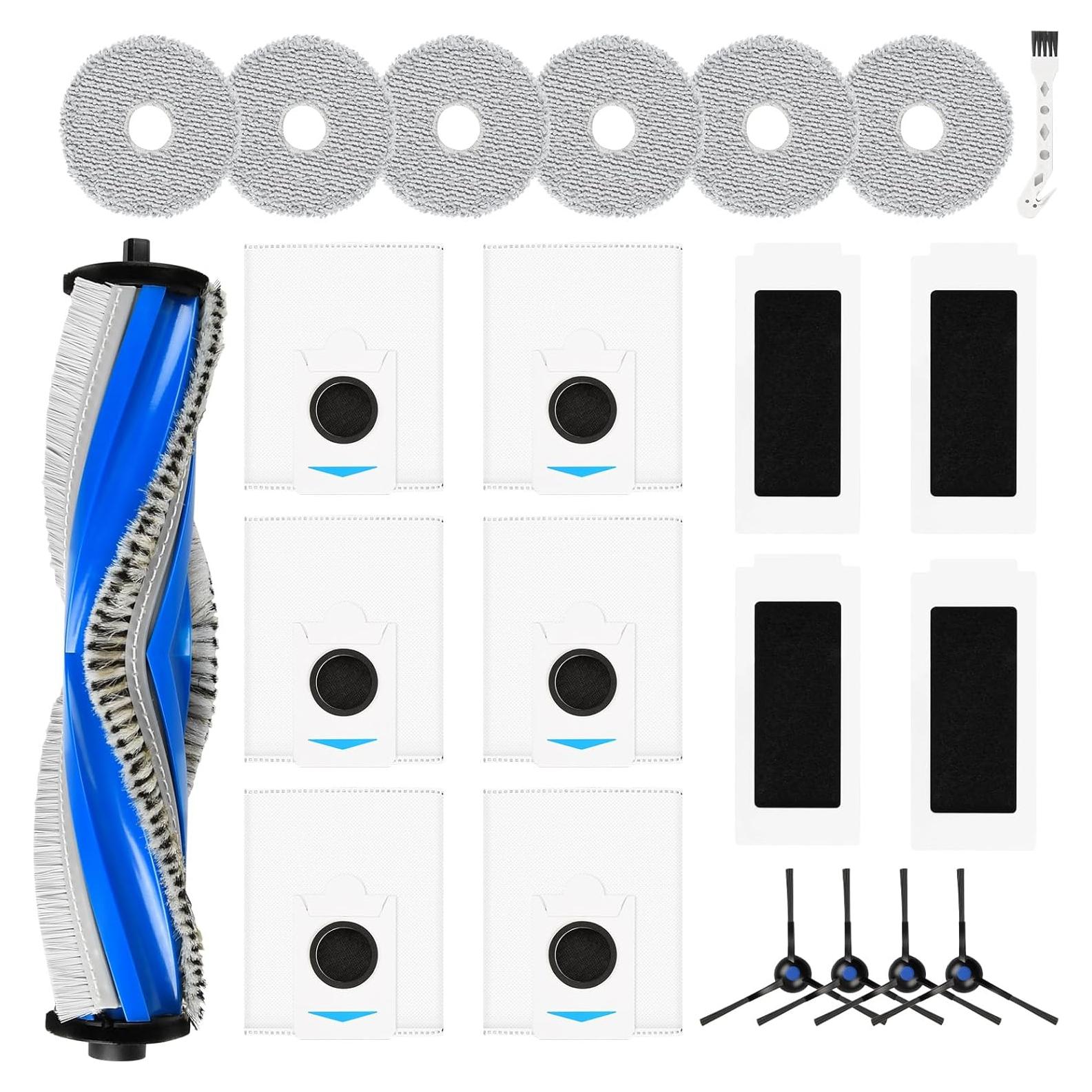 Kit de Accesorios de Vacío 22 Piezas para Ecovacs DEEBOT T30S