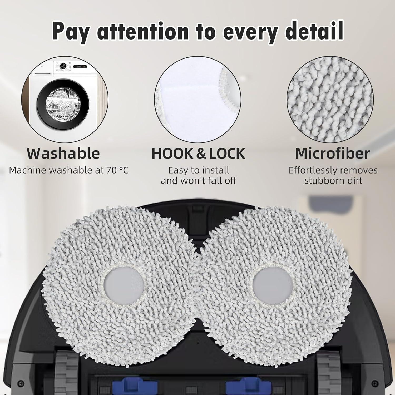 Kit de Accesorios de Vacío 22 Piezas para Ecovacs DEEBOT T30S