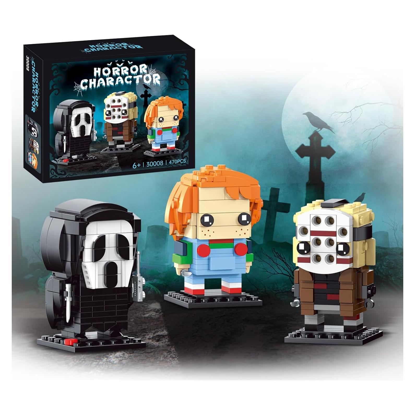 Juego de Construcción Chucky 470 Piezas Compatible con Lego