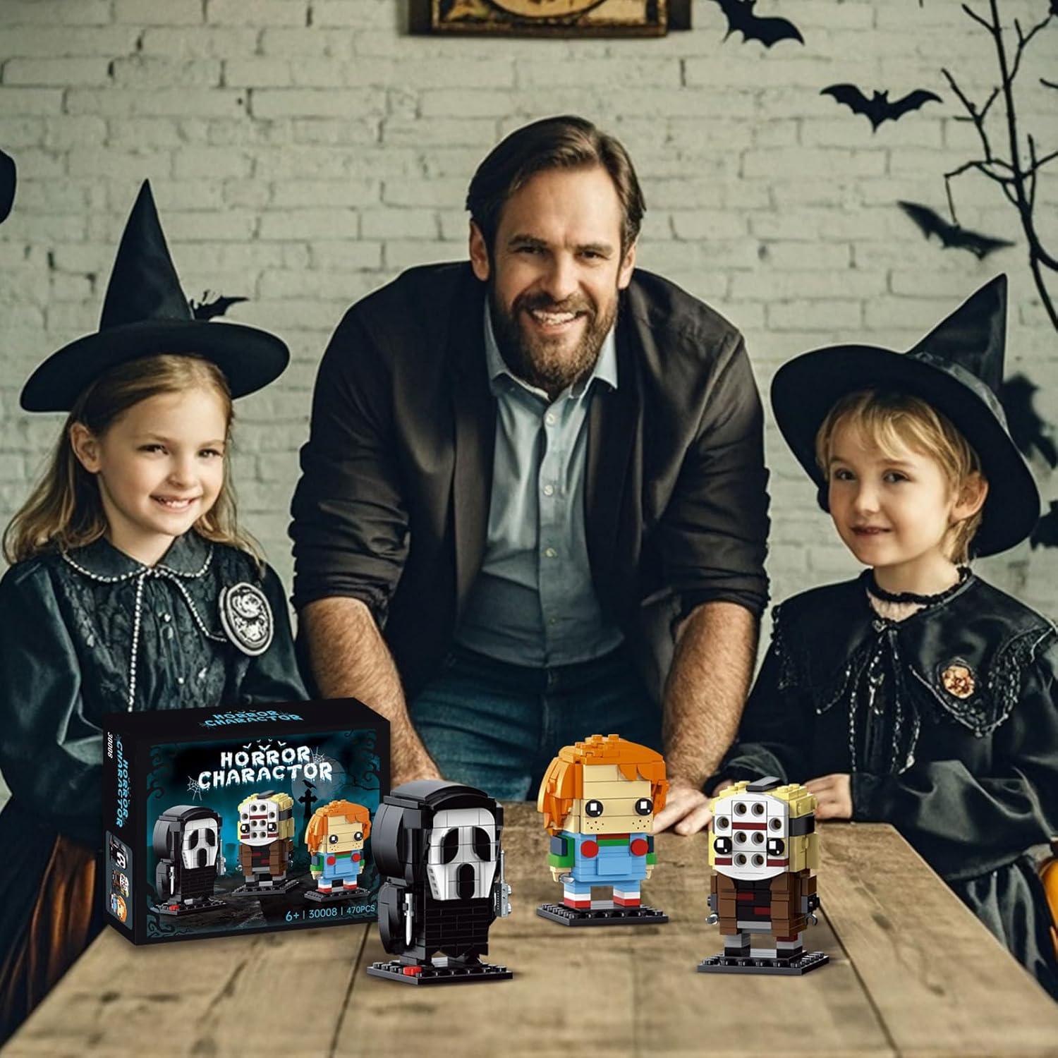 Juego de Construcción Chucky 470 Piezas Compatible con Lego