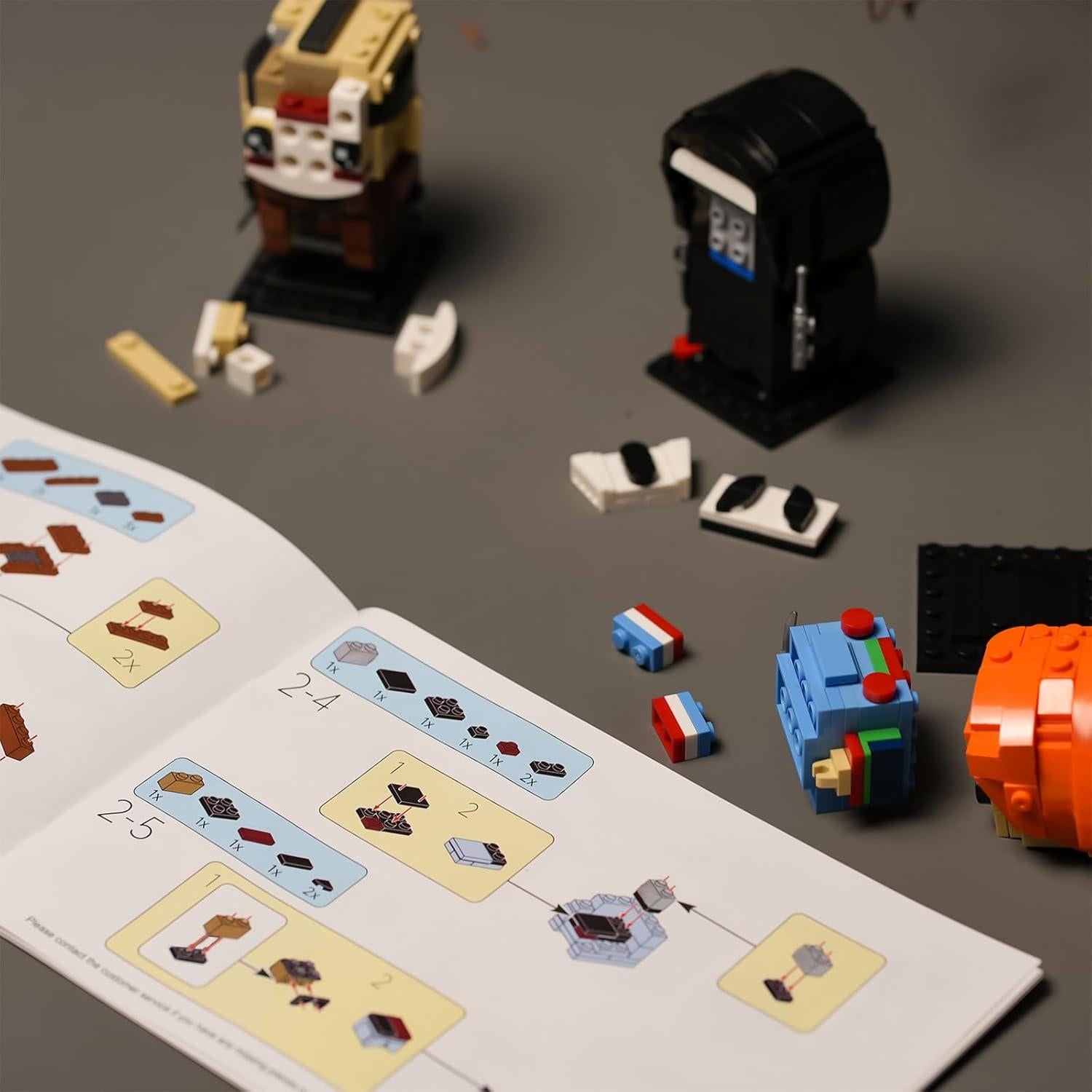 Juego de Construcción Chucky 470 Piezas Compatible con Lego