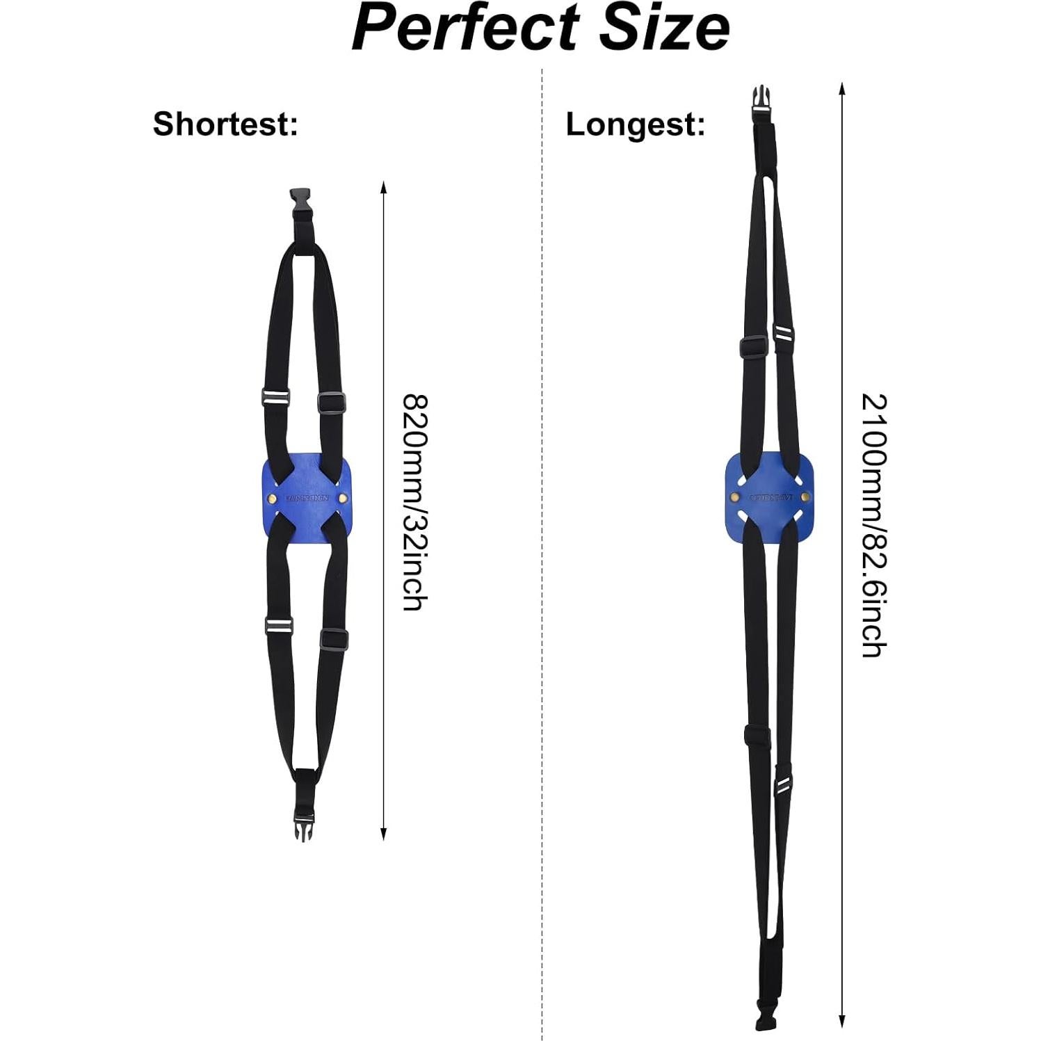 Correa de Equipaje Ajustable Lapinchen LPC-KK Azul