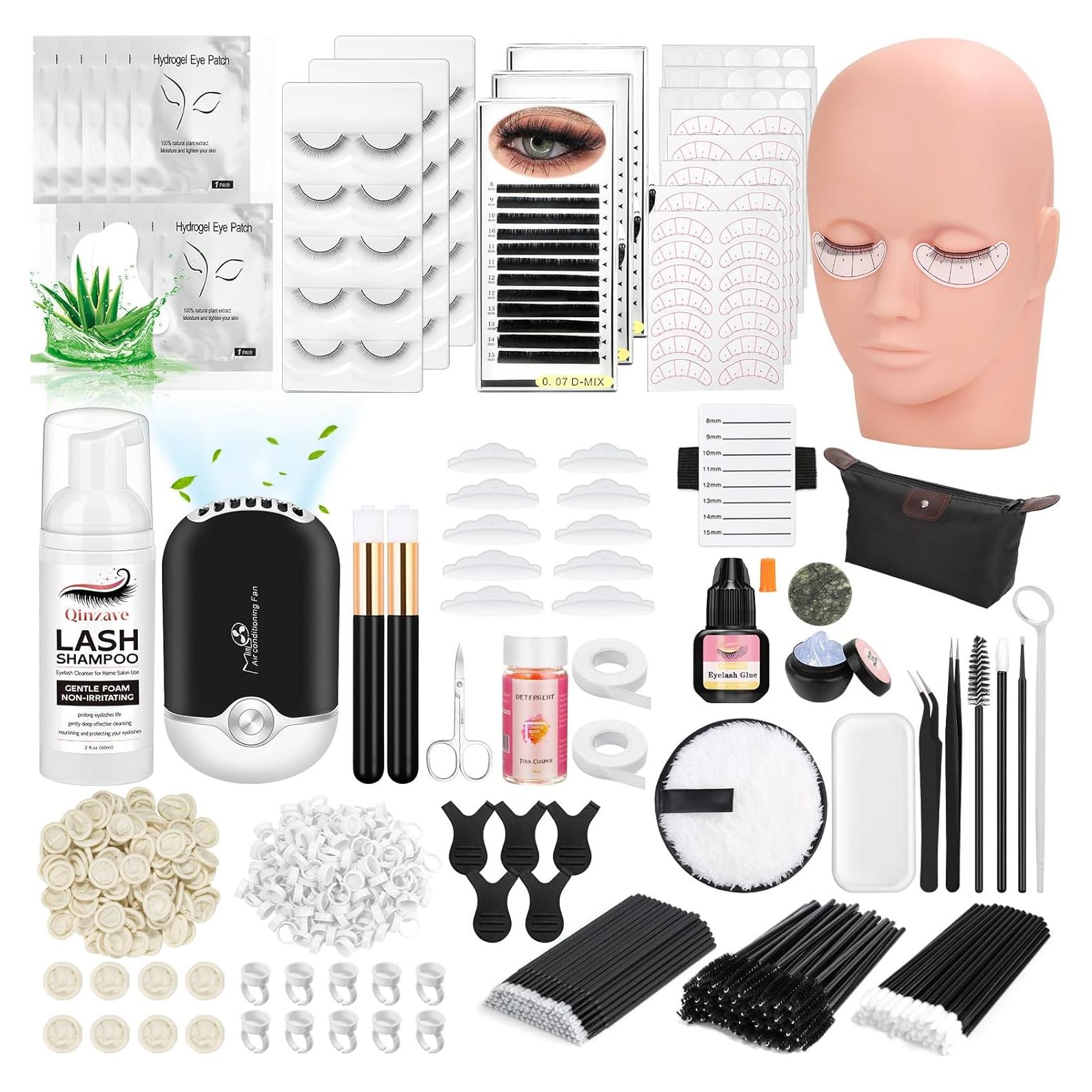 Kit de Extensiones de Pestañas Qinzave para Principiantes