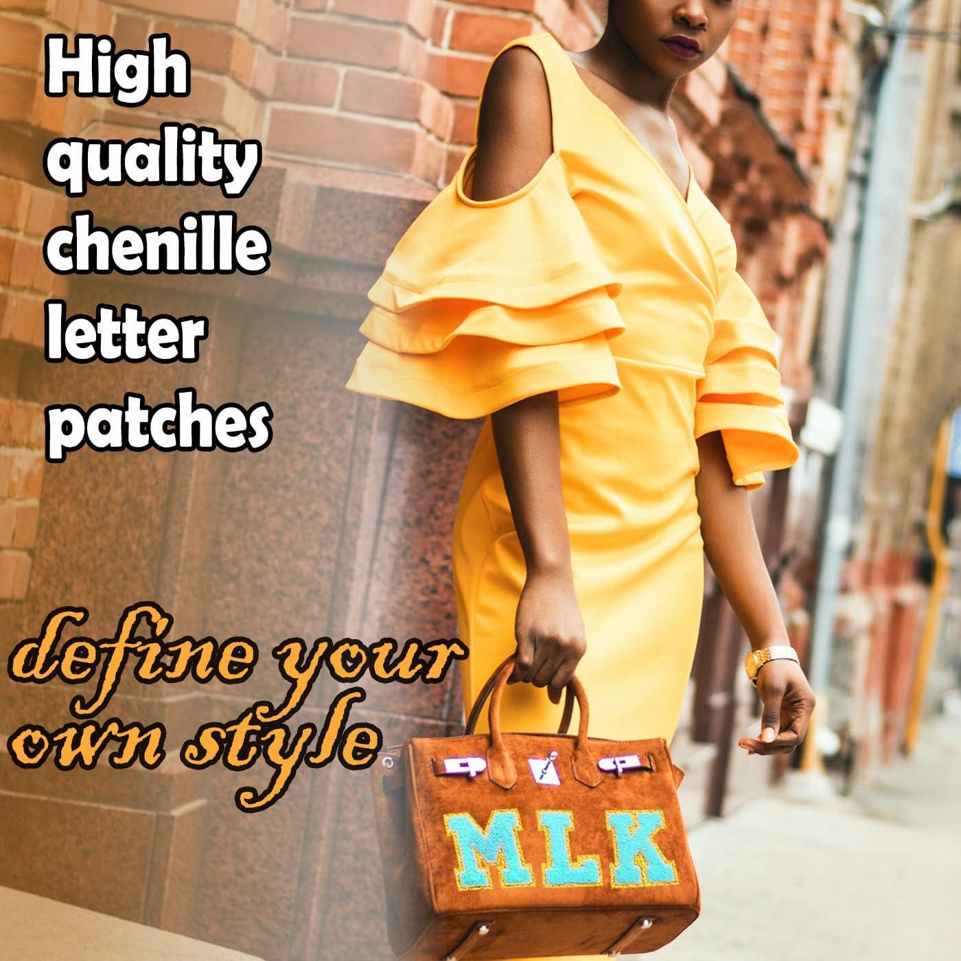 3Pcs Letter Patches Varsity Glitters Chenille,SPRT Iron on Blue Letter Patch,Alphabet Cloth Patch for Team Costume Decoration 3.1in Height S (3 Pieces)