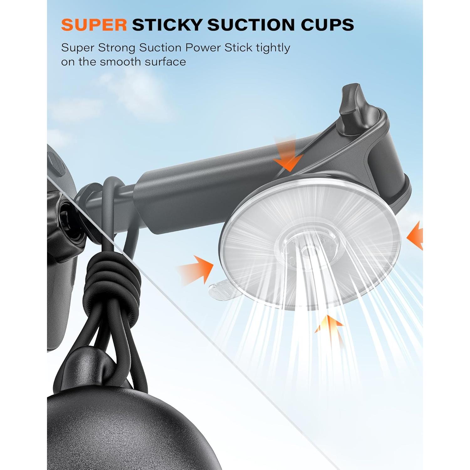 Soporte para Teléfono de Auto APPS2Car Negro 3 en 1