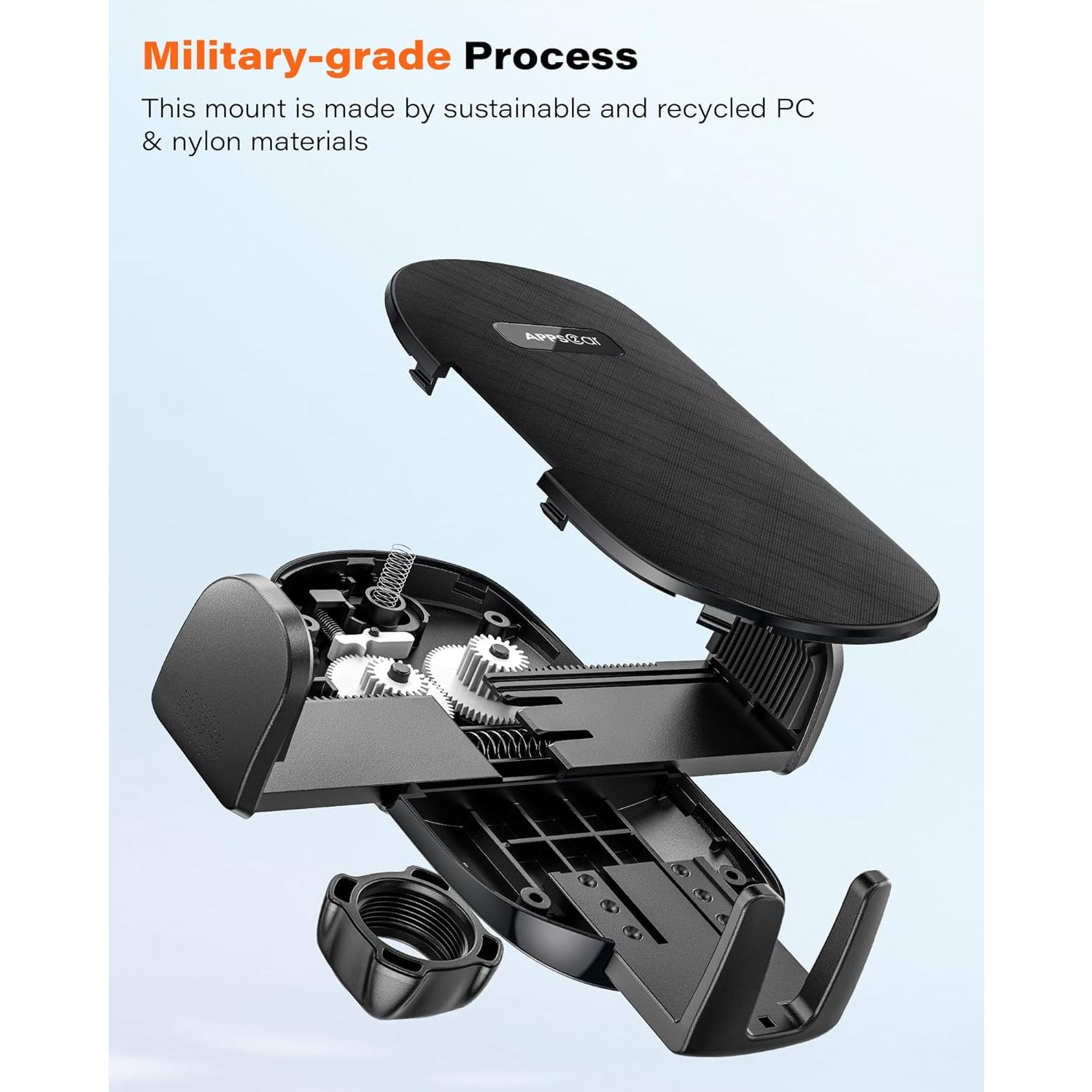 Soporte para Teléfono de Auto APPS2Car Negro 3 en 1