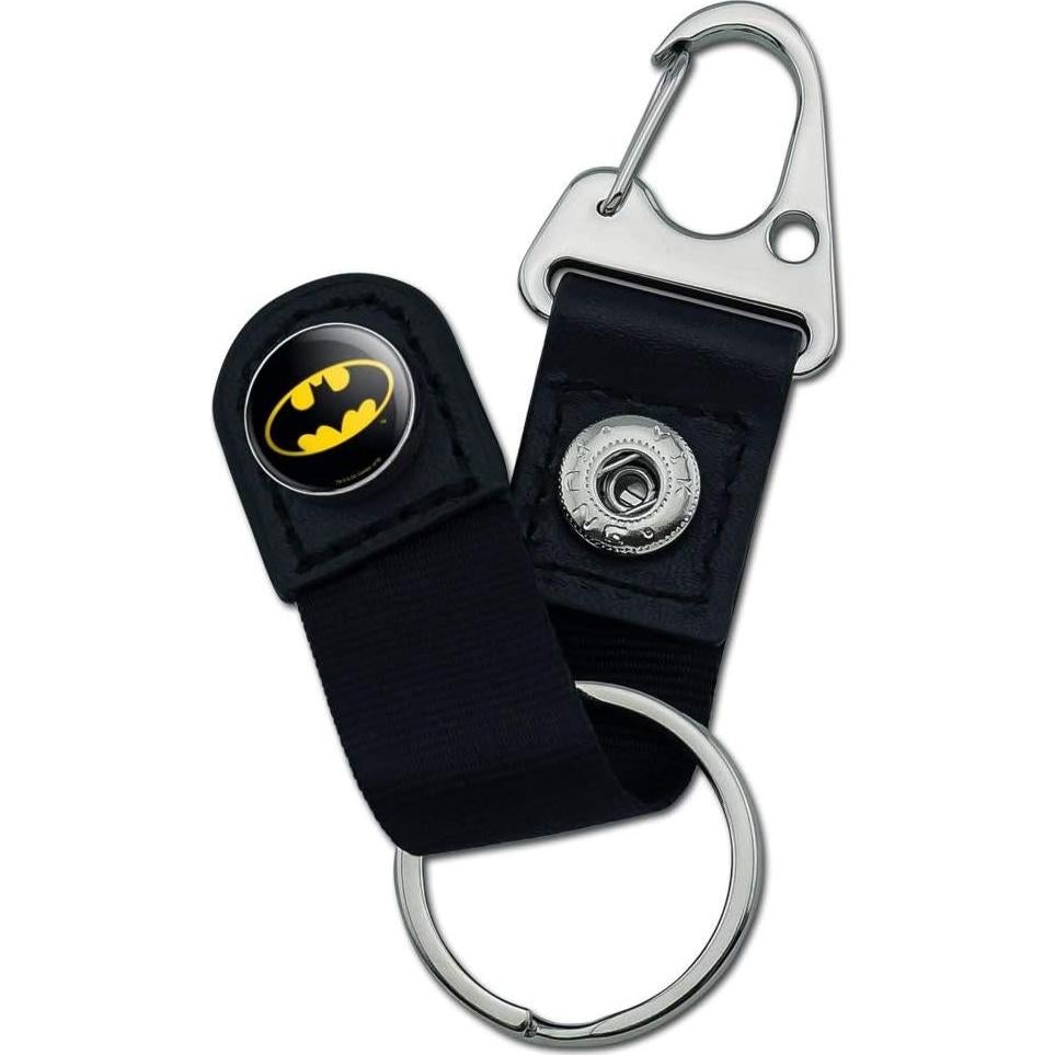 Clip de Llavero de Cuero y Tela Batman - Graphics & More