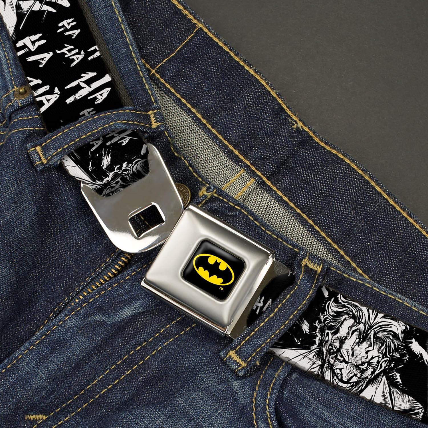 Cinturón de Seguridad Buckle-Down DC Comics Batman Joker 3.81 cm