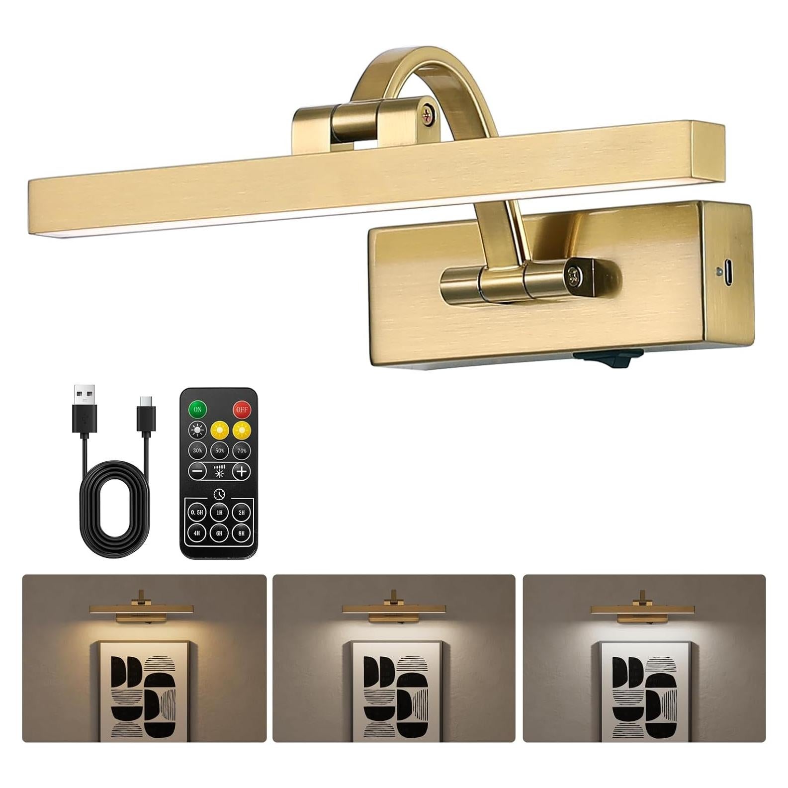 Luz de Imagen Inalámbrica DarHorz 3 Colores Regulable 29.5cm