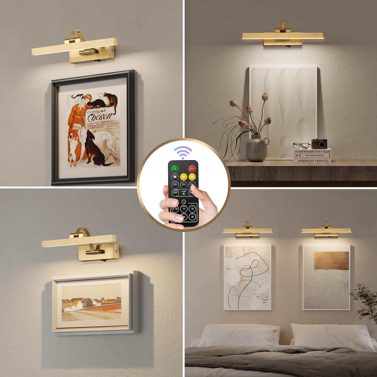 Luz de Imagen Inalámbrica DarHorz 3 Colores Regulable 29.5cm